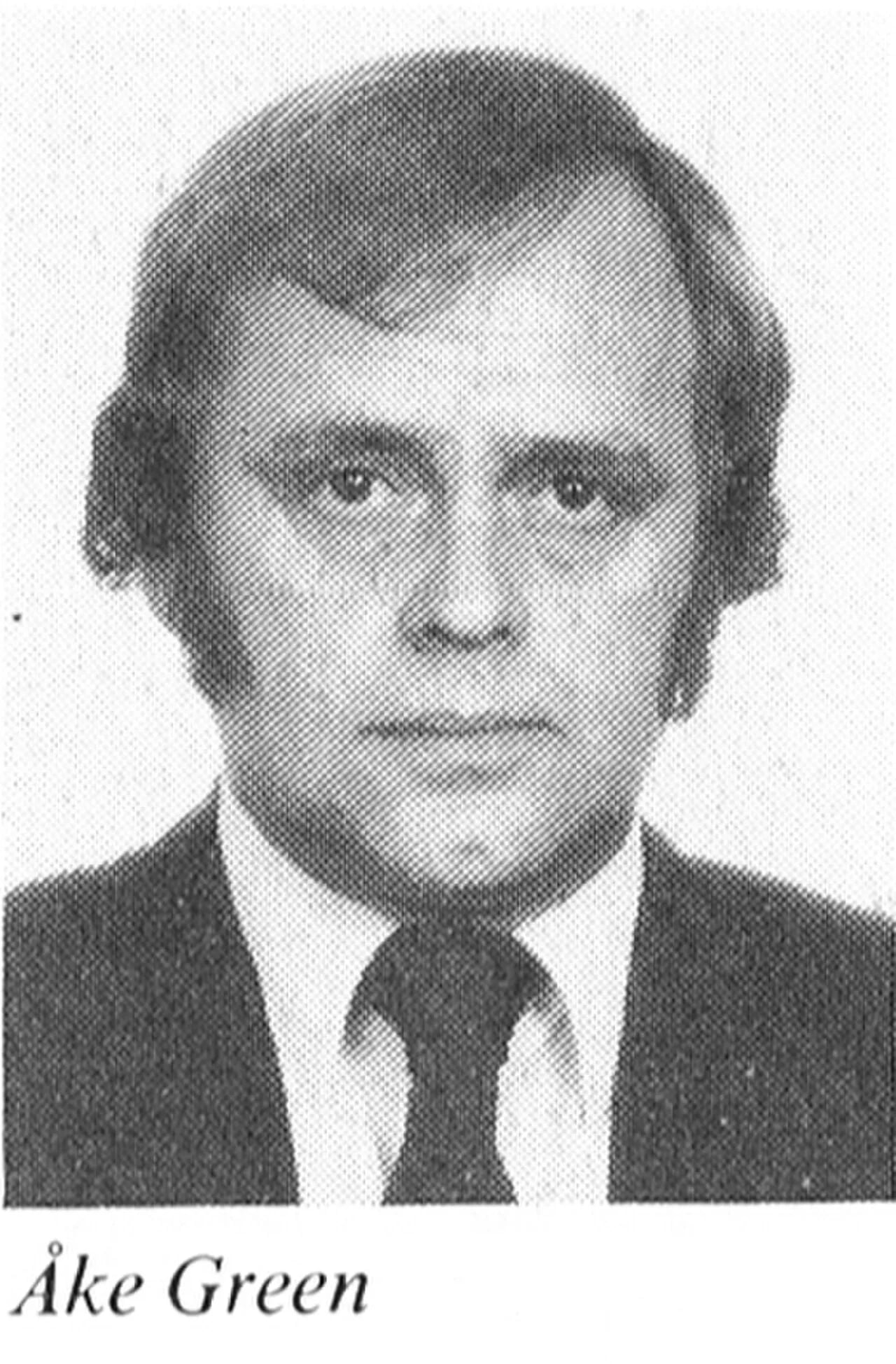 Portrait of Åke Green (1937–2012) – memorial page