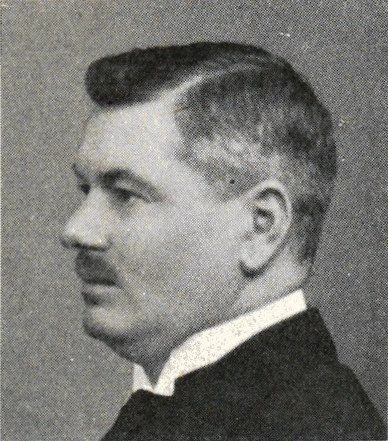 Portrait of Peter Olof Gränström (1877–1927) – memorial page