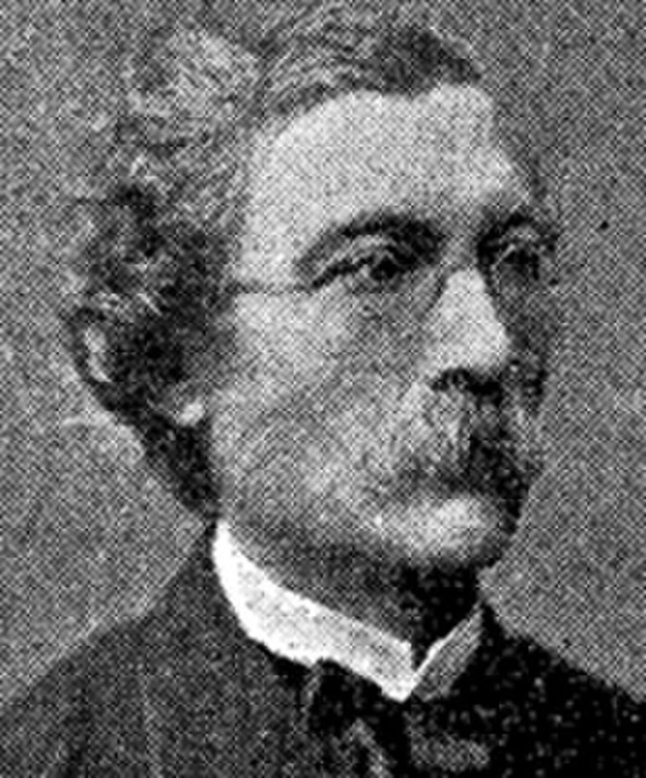 Portrait of Jonas Ulrik Grönlund (1824–1884) – memorial page