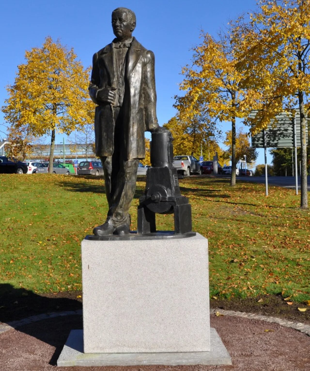 Porträt von John G Grönvall (1839–1924) – Gedenkseite