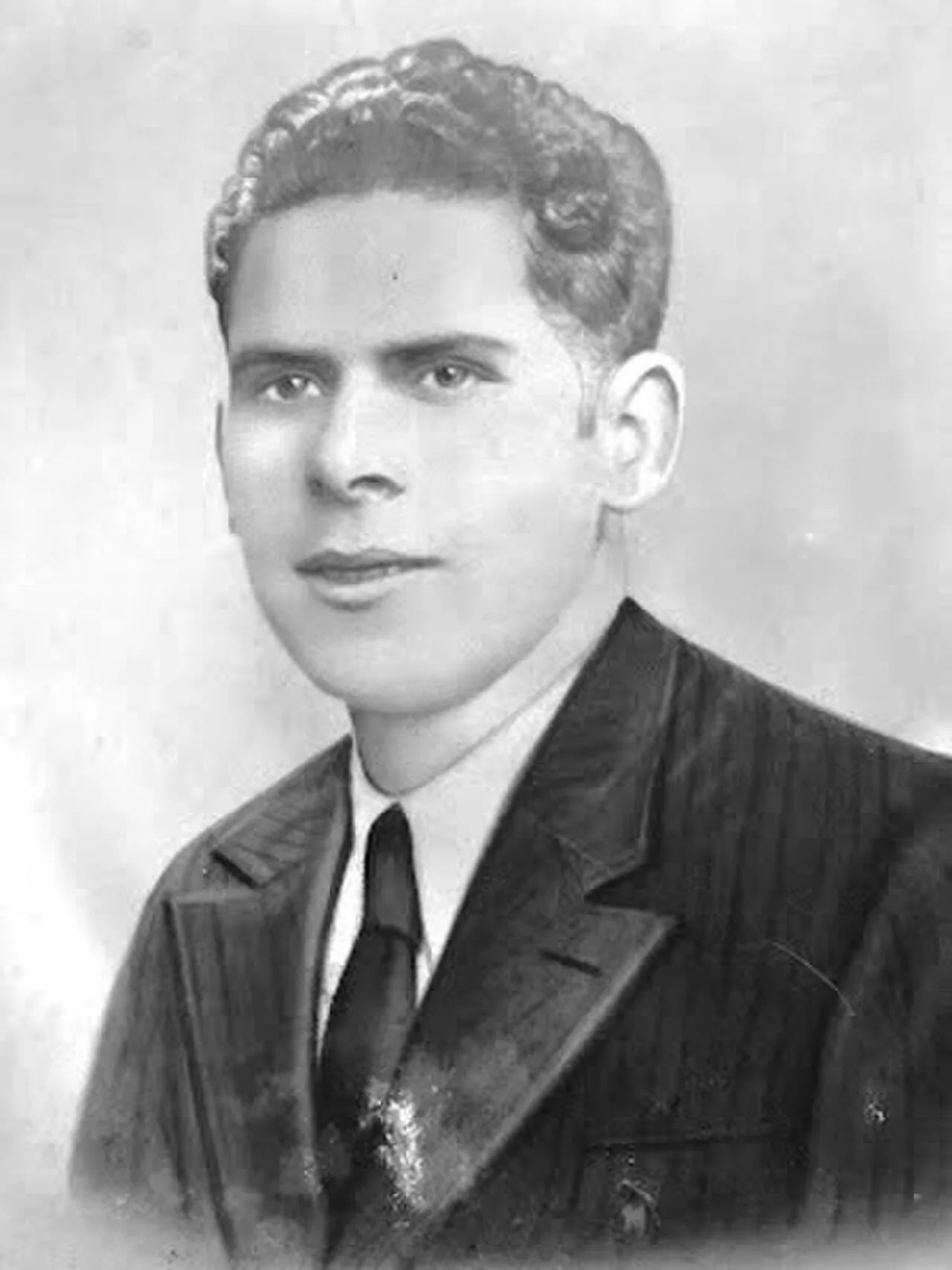 Porträt von Antonio Mojón Vázquez (1915–1936) – Gedenkseite