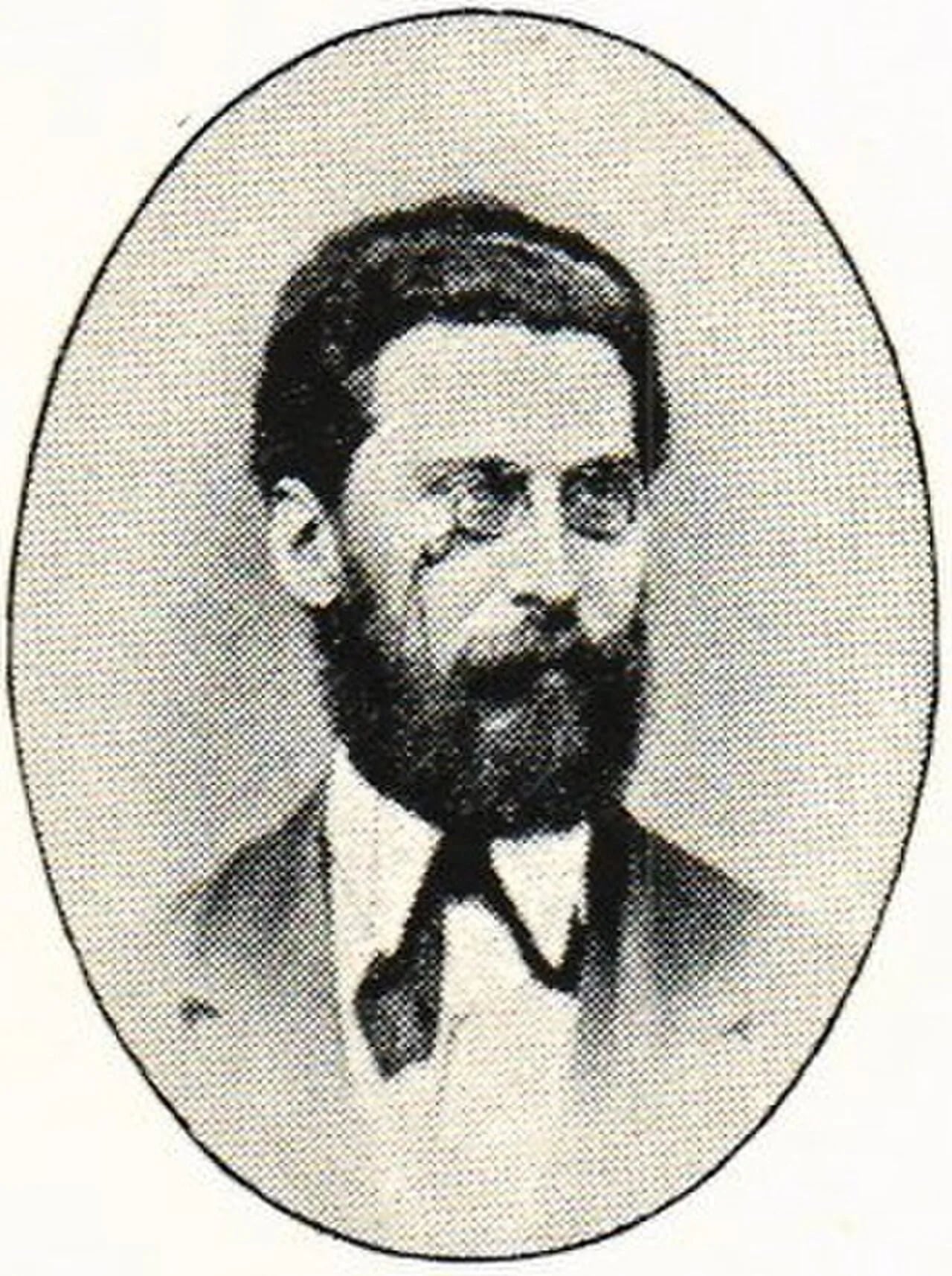 Portrait of Peter August Gödecke (1840–1890) – memorial page