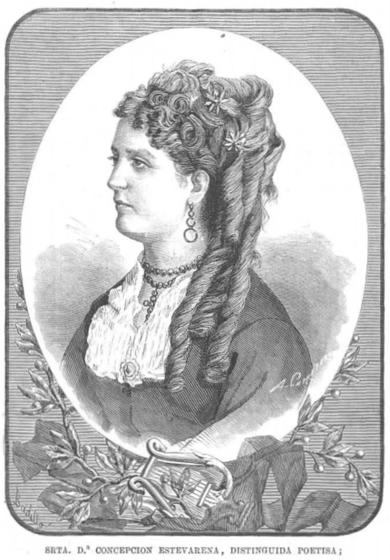 Portrait of Concepción de Estevarena (1854–1876) – memorial page