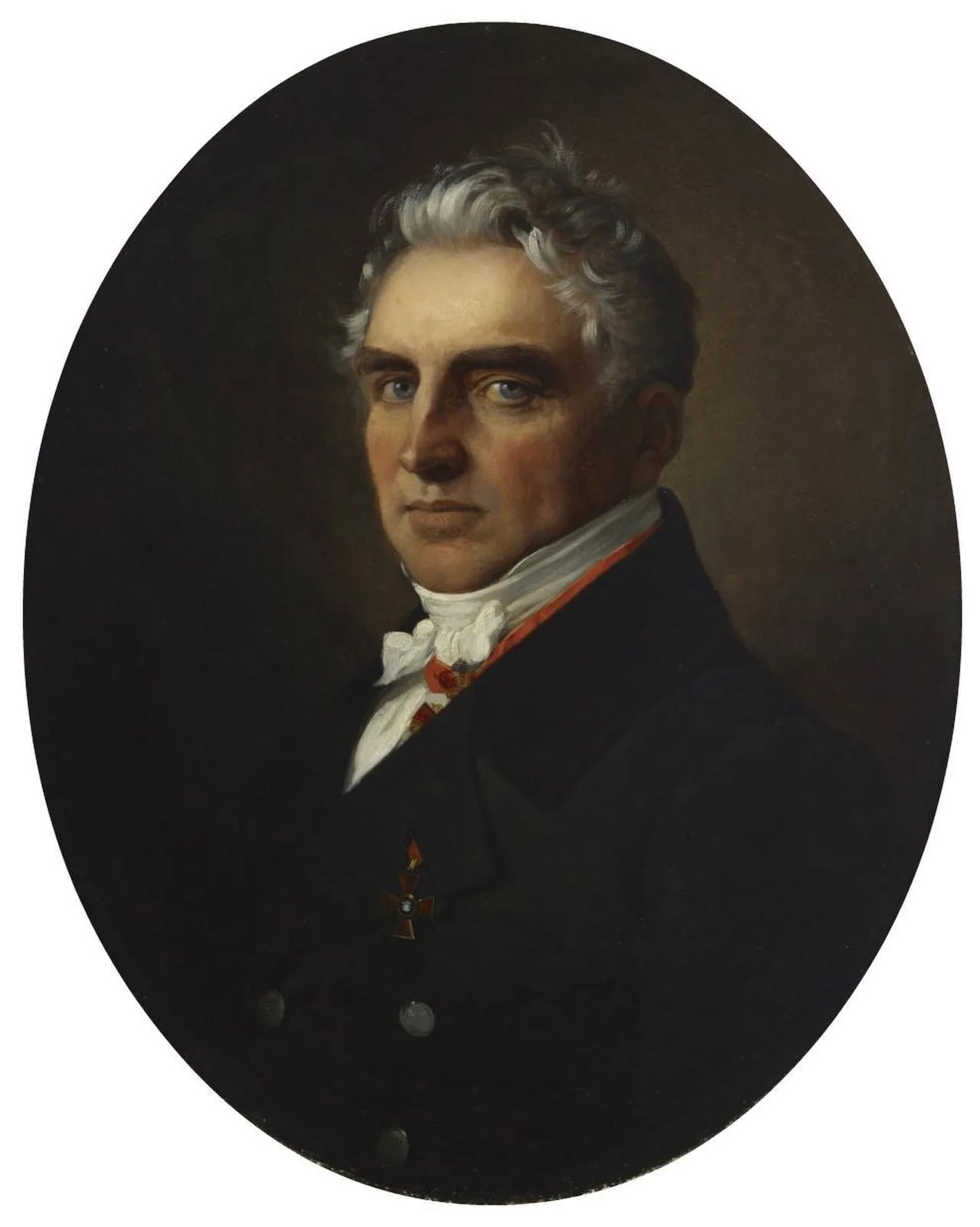 Porträt von Carl Daniel von Haartman (1792–1877) – Gedenkseite