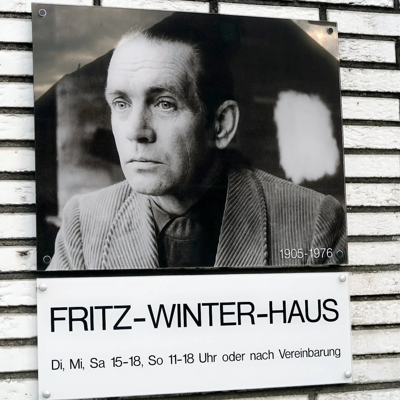 Porträt von Fritz Winter (1905–1976) – Gedenkseite