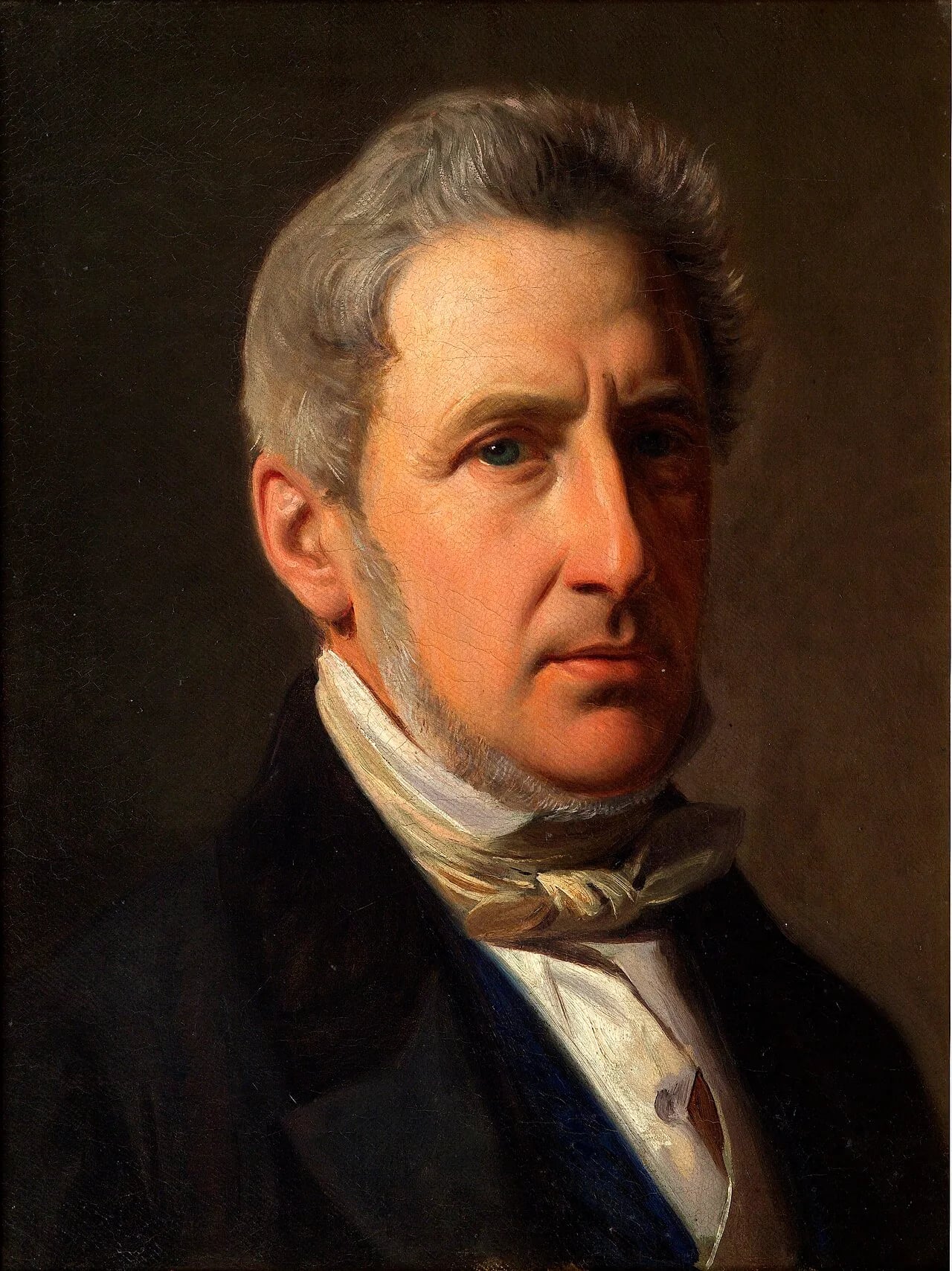 Portrait of Alfred Hage (1803–1872) – memorial page