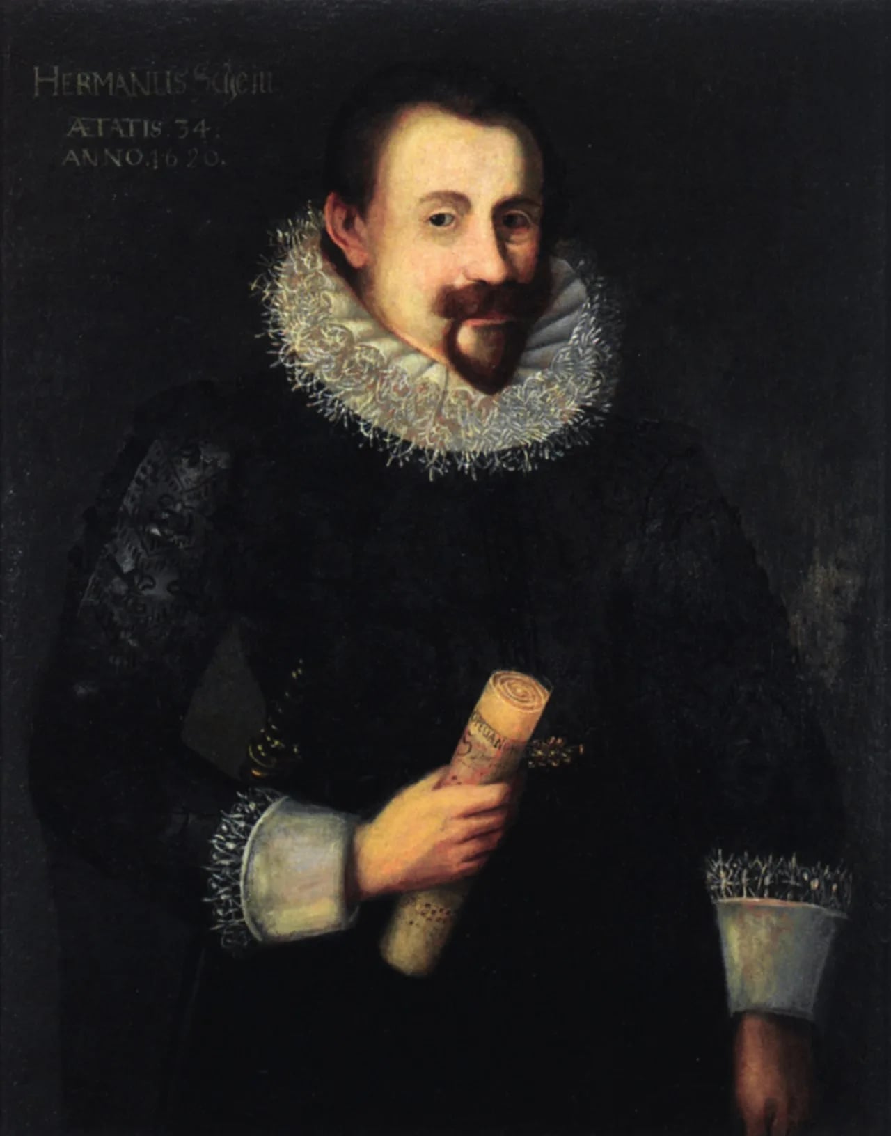 Porträt von Johann Hermann Schein (1586–1630) – Gedenkseite
