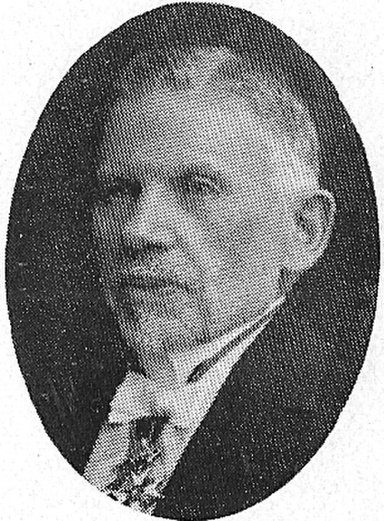 Porträt von Fritz Hallberg (1851–1927) – Gedenkseite