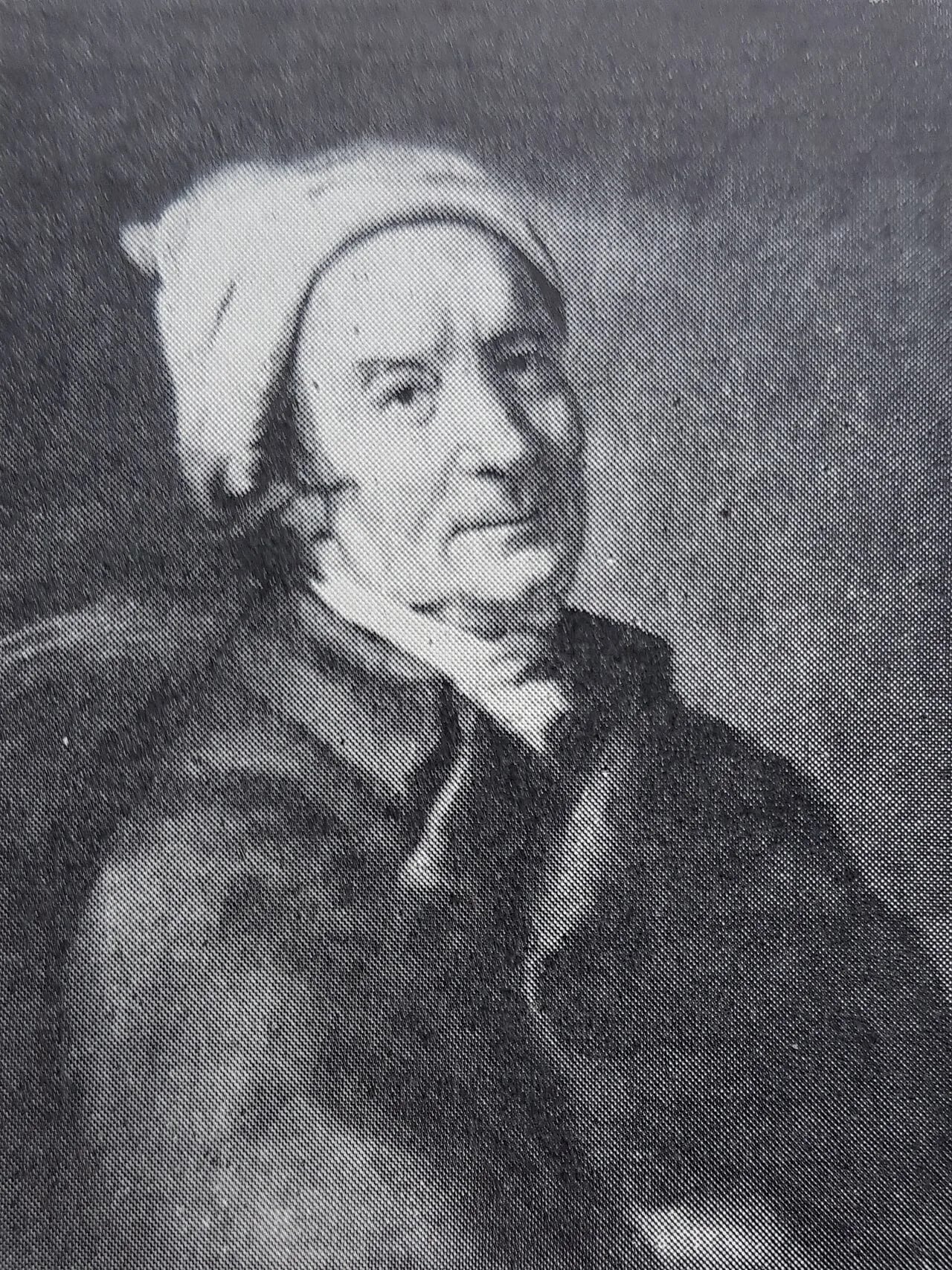 Portrait of Erik Hallblad (1720–1814) – memorial page