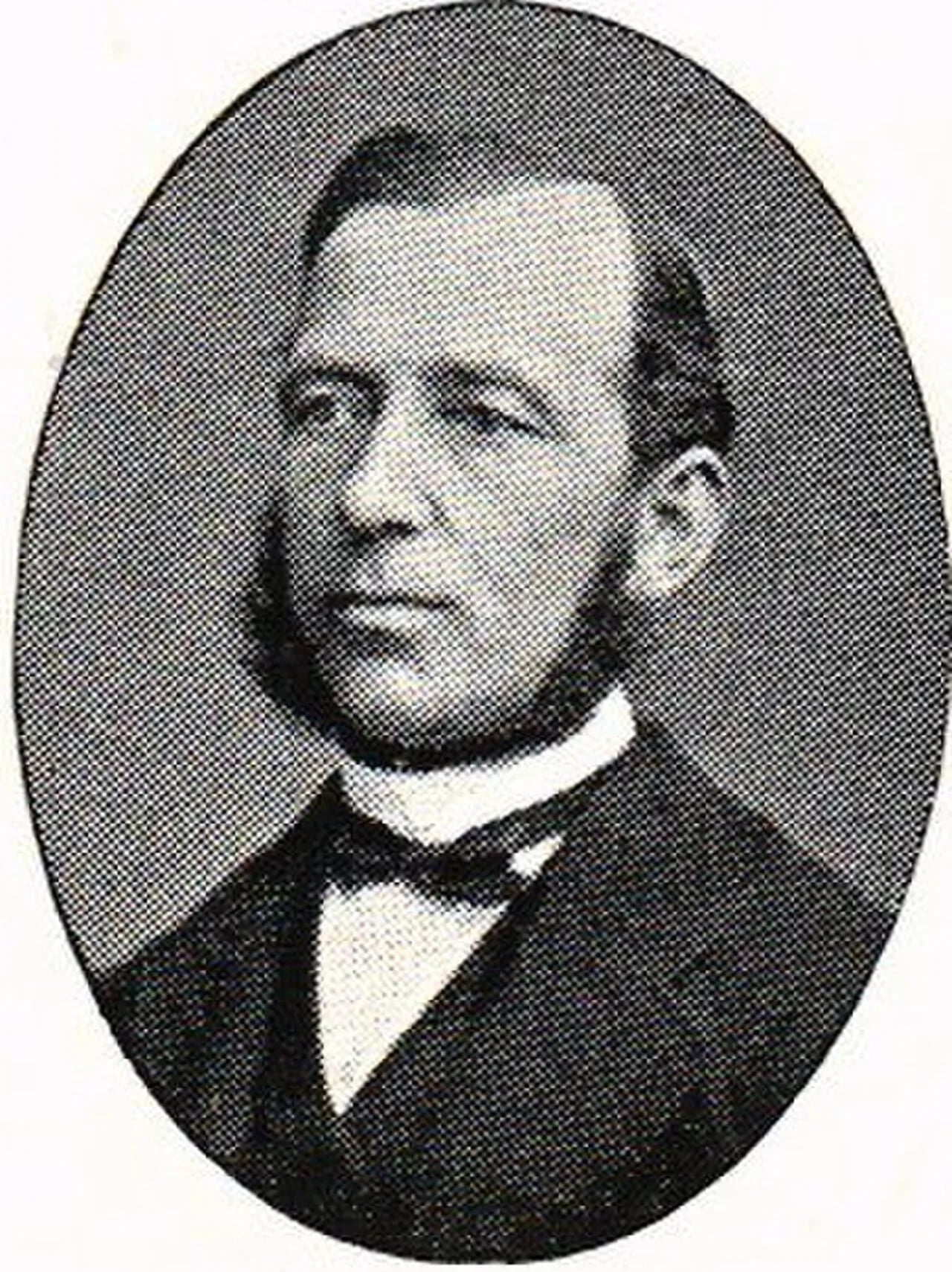 Porträt von Olof Hallin (1827–1879) – Gedenkseite