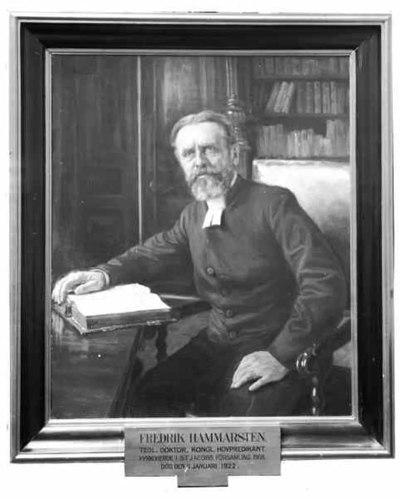 Portrait of Fredrik Hammarsten (1846–1922) – memorial page