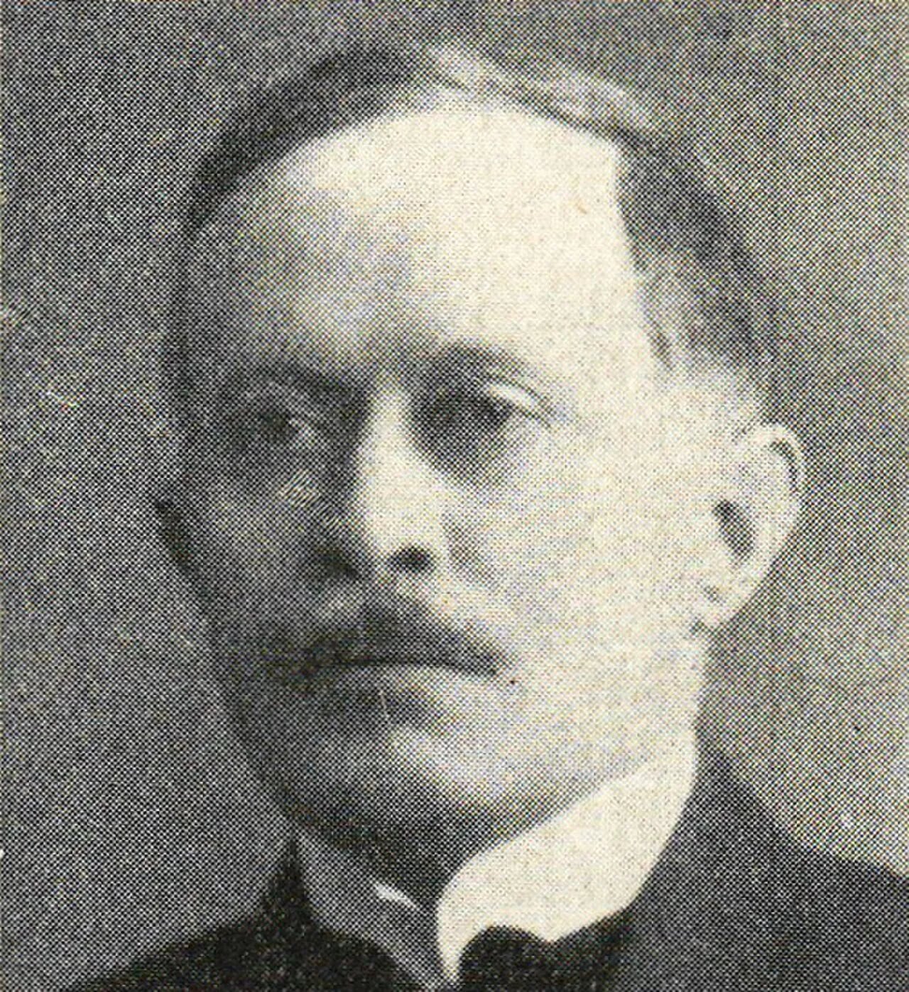 Porträt von Bertil Hammer (1877–1929) – Gedenkseite