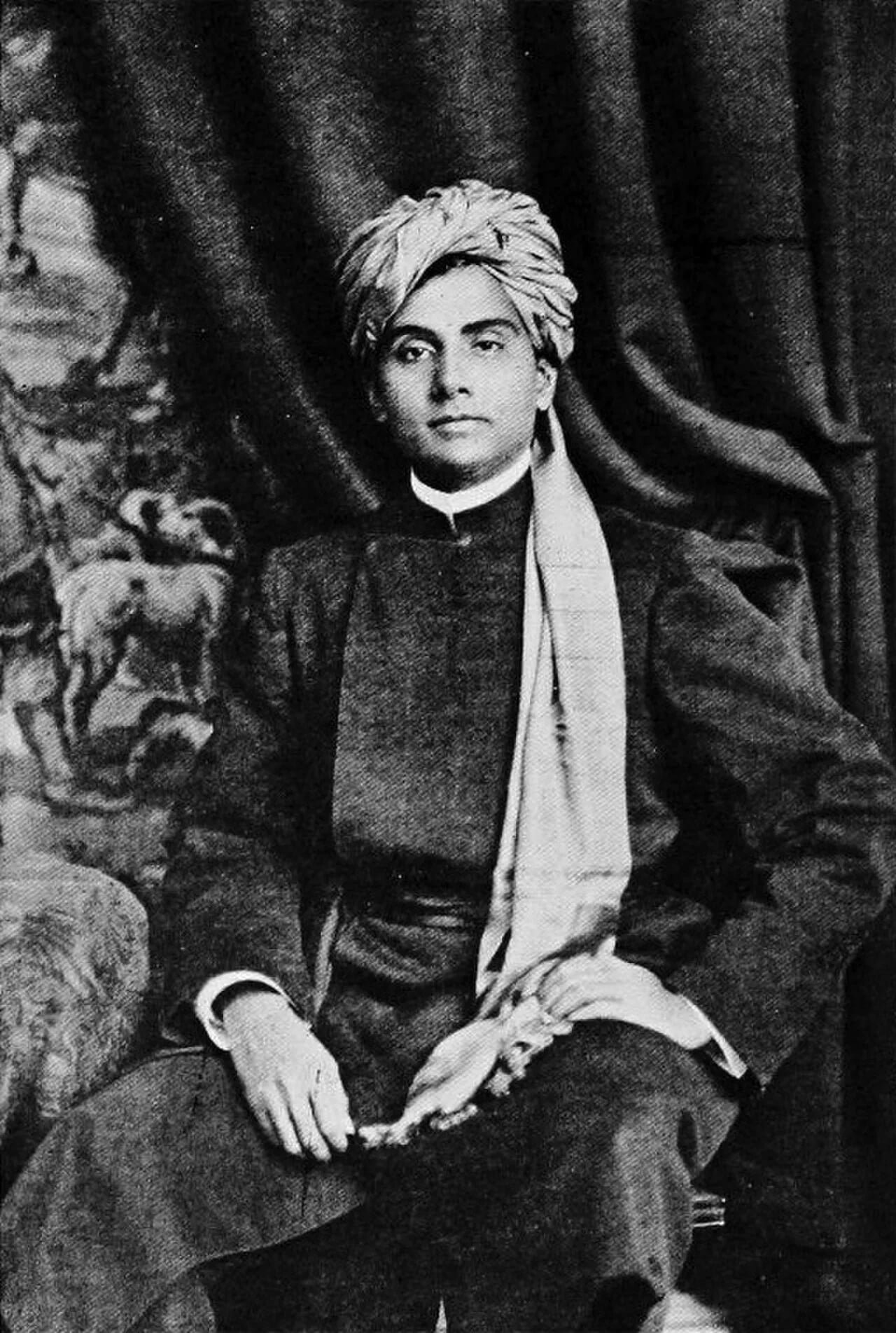 Portrait of Swami Abhedananda (1866–1939) – memorial page