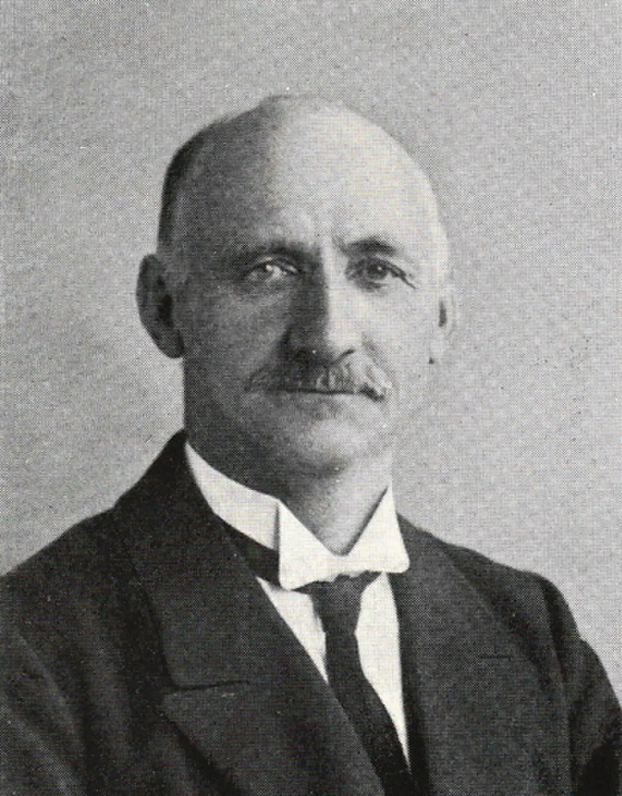 Porträt von Theodor Hansén (1867–1947) – Gedenkseite