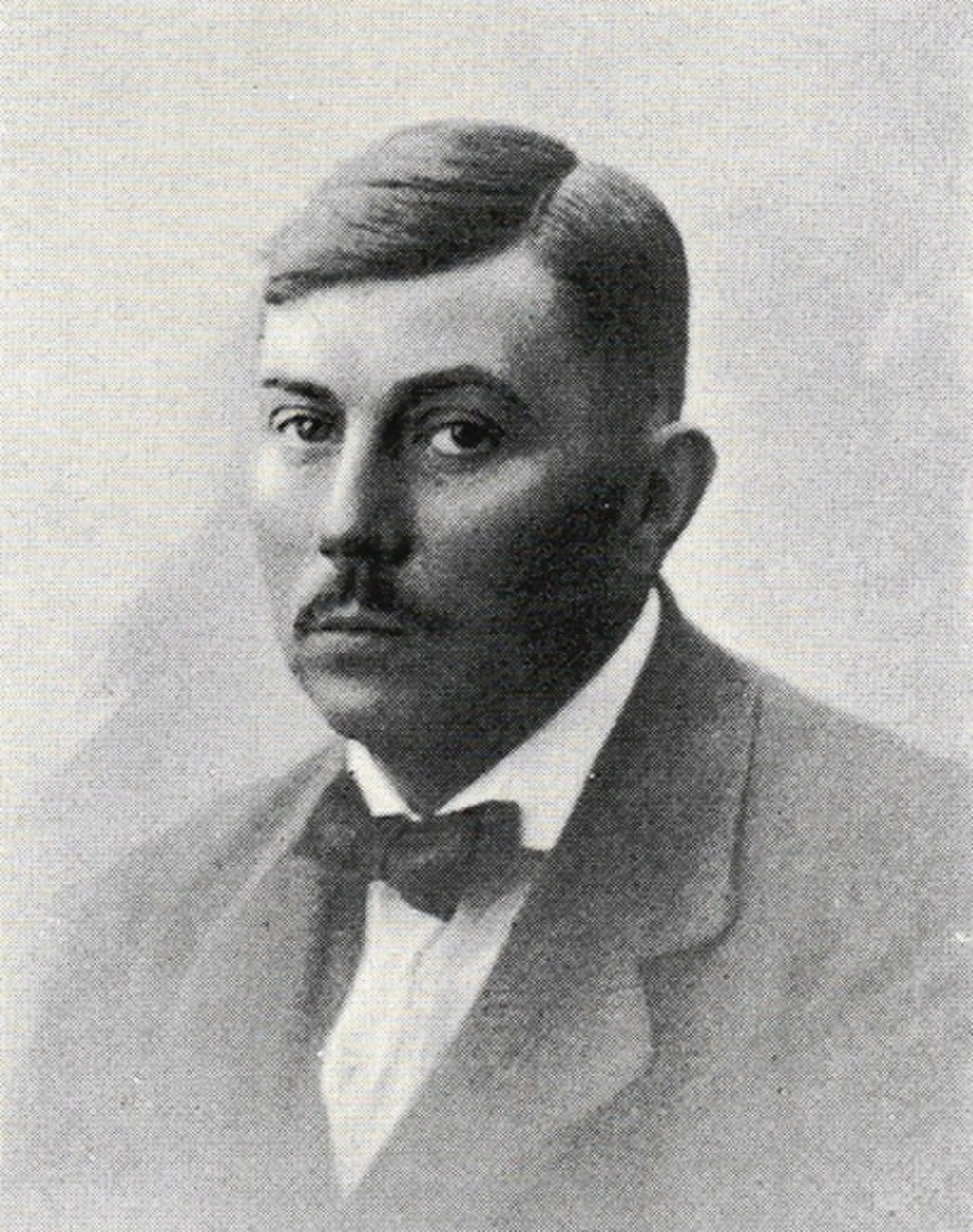 Porträt von Anders Hansson i Trollhättan (1882–1936) – Gedenkseite