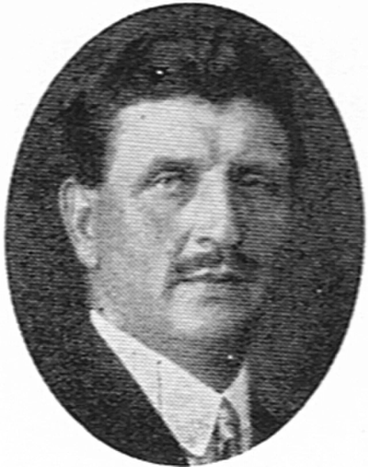 Porträt von Frans Hansson (1890–1965) – Gedenkseite