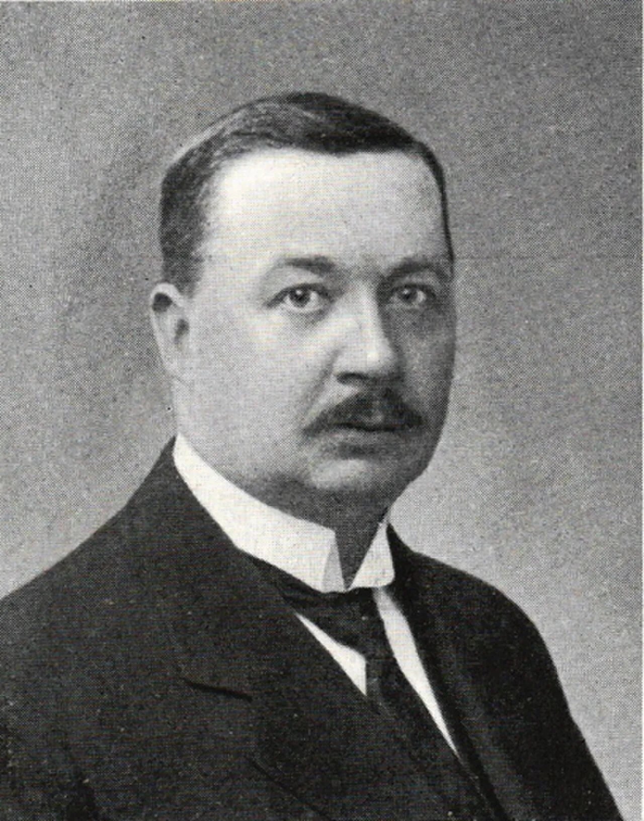 Porträt von Gustav Hansson (1878–1932) – Gedenkseite