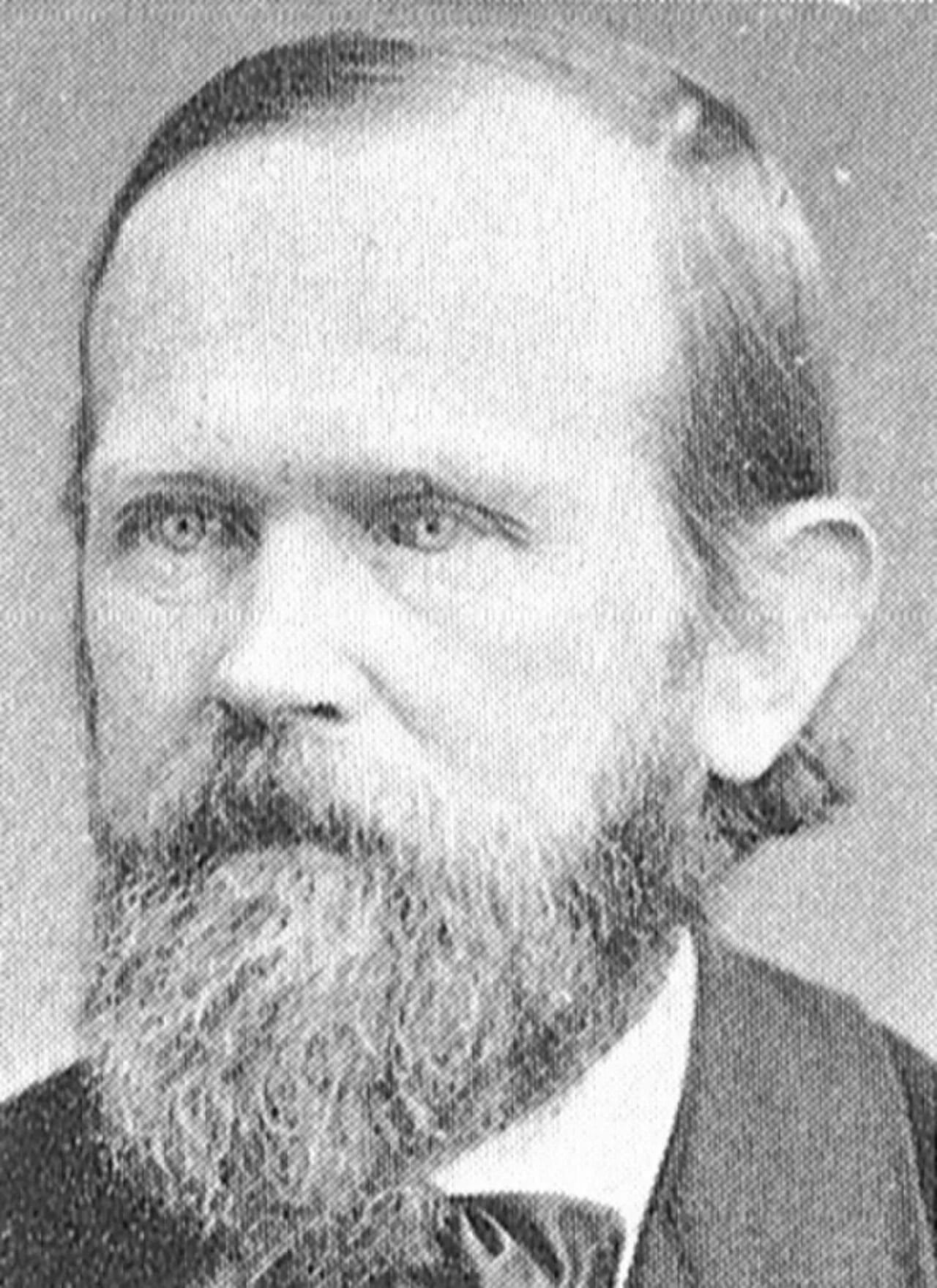 Porträt von Hans Hansson i Kullen (1826–1899) – Gedenkseite