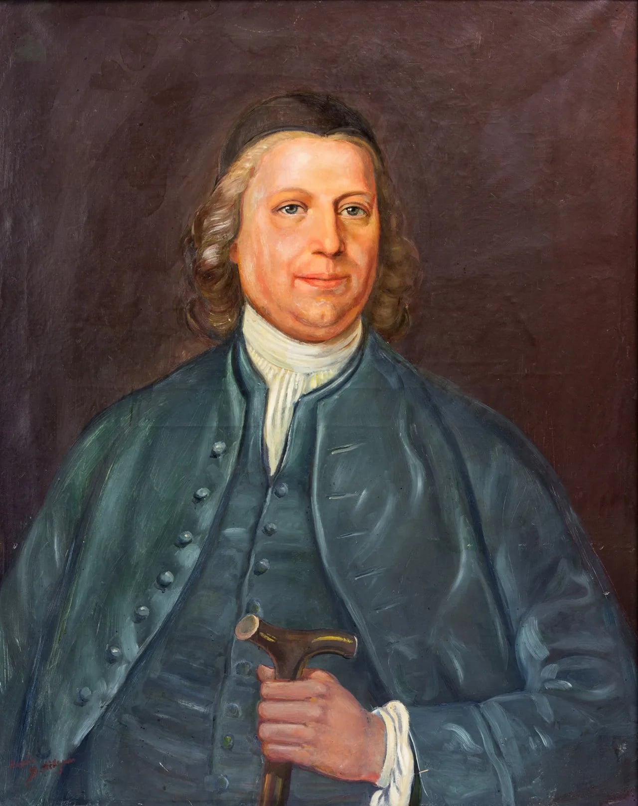 Portrait of Josef Hansson (1707–1784) – memorial page