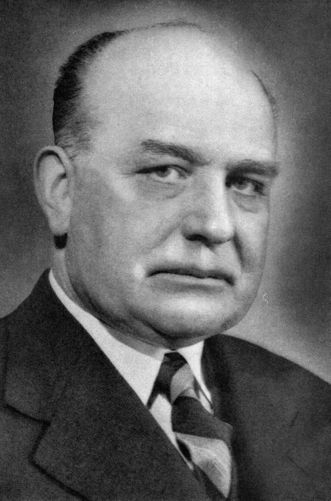 Porträt von Sigfrid Hansson (1884–1939) – Gedenkseite