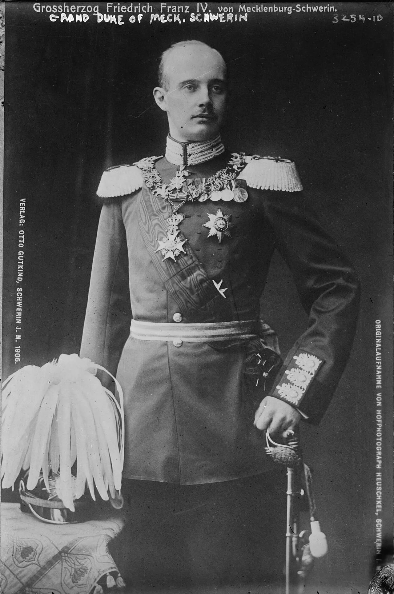Portrait of Friedrich Franz IV. (1882–1945) – memorial page