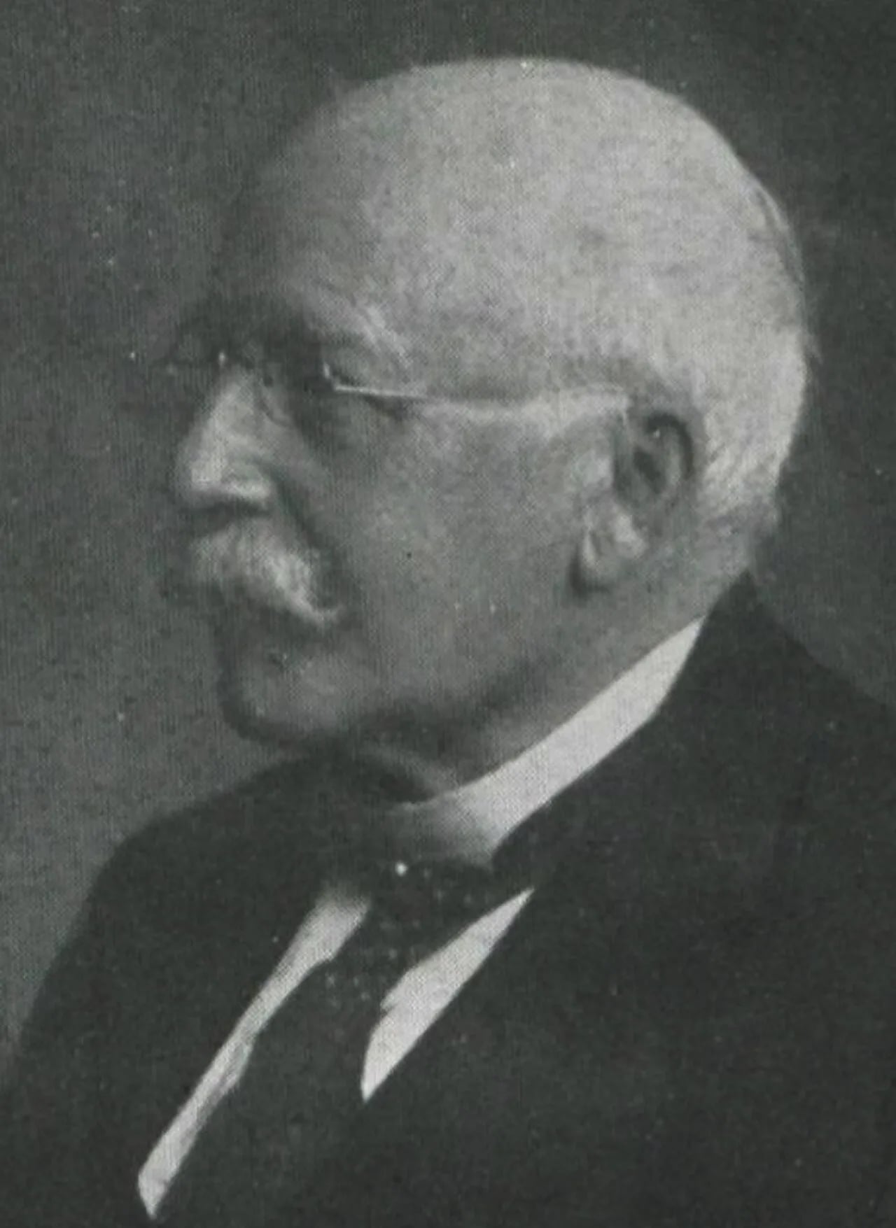 Porträt von Richard Haupt (1846–1940) – Gedenkseite