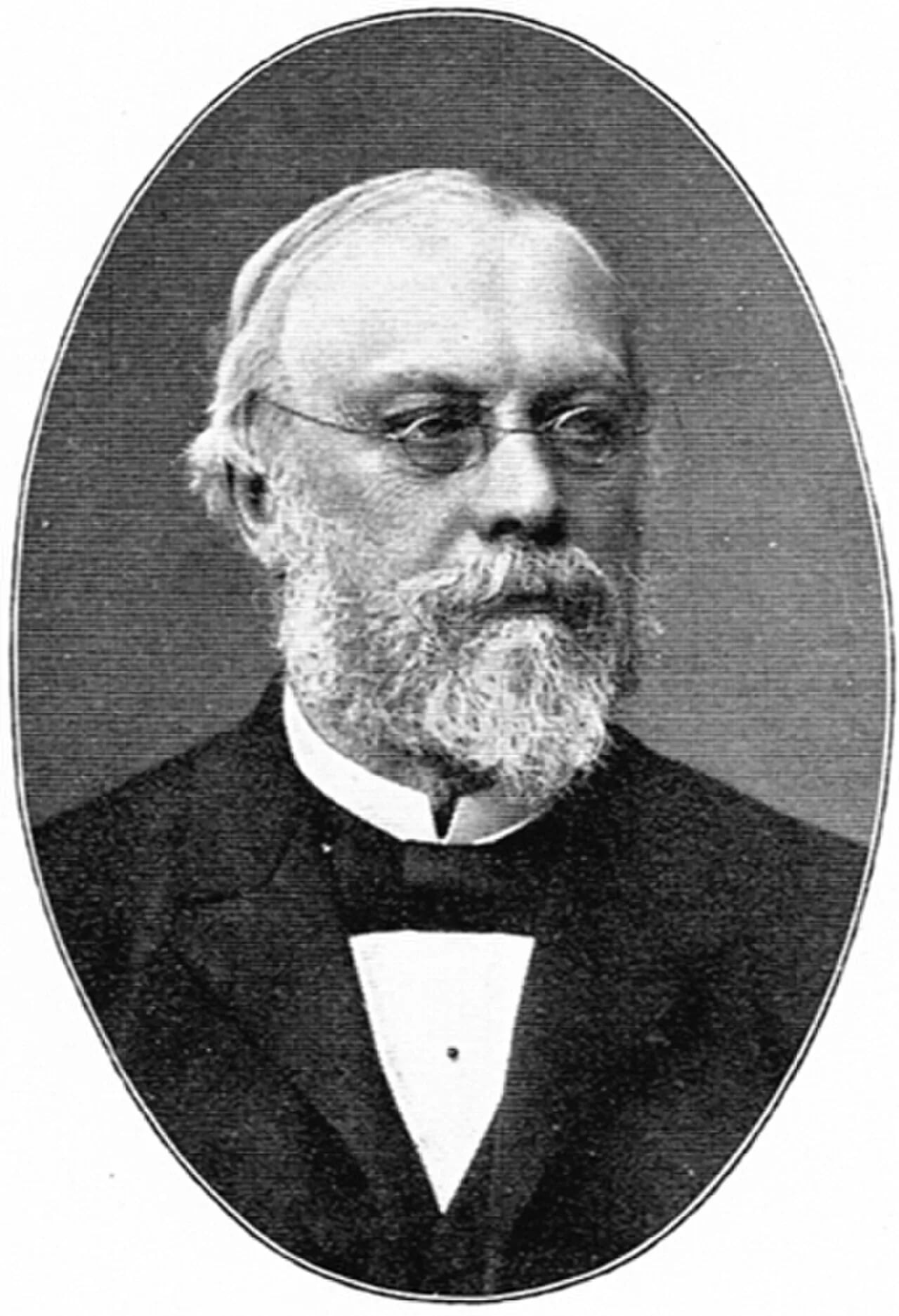 Porträt von Anders Bernhard Hay (1835–1917) – Gedenkseite