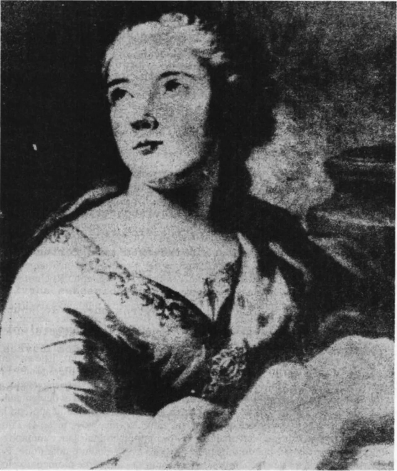 Porträt von Marie-Louise de Monspey (1731–1814) – Gedenkseite
