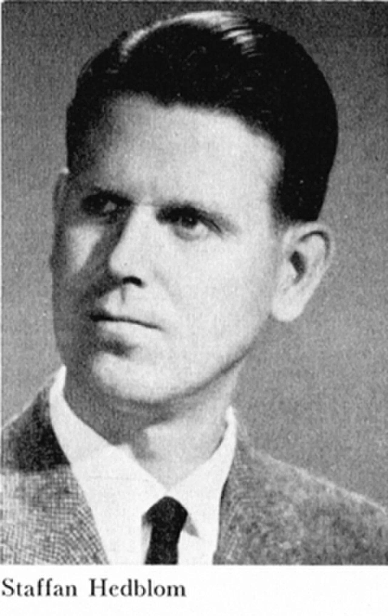 Portrait of Staffan Hedblom (1924–1999) – memorial page