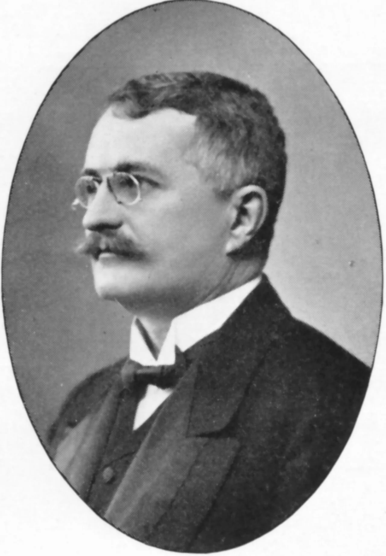 Porträt von Axel Hedborg (1861–1929) – Gedenkseite
