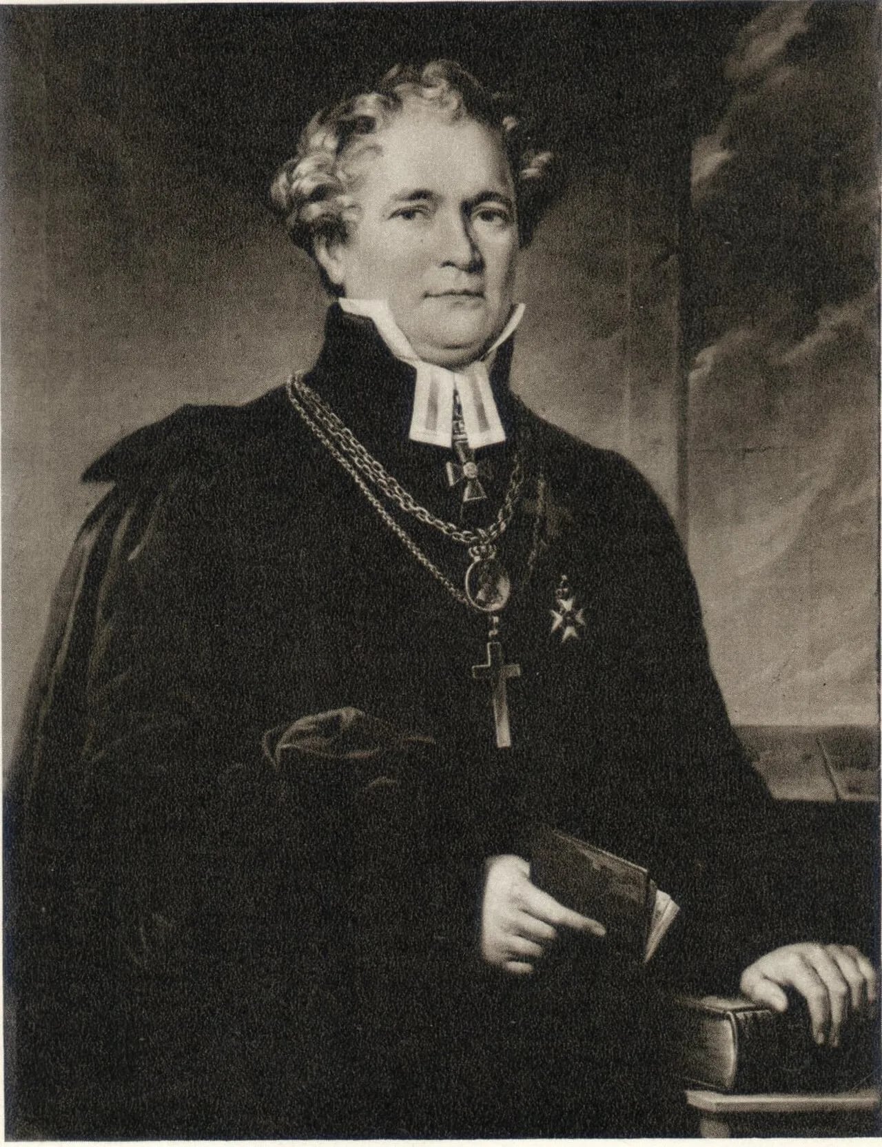 Porträt von Johan Jacob Hedrén (1775–1861) – Gedenkseite