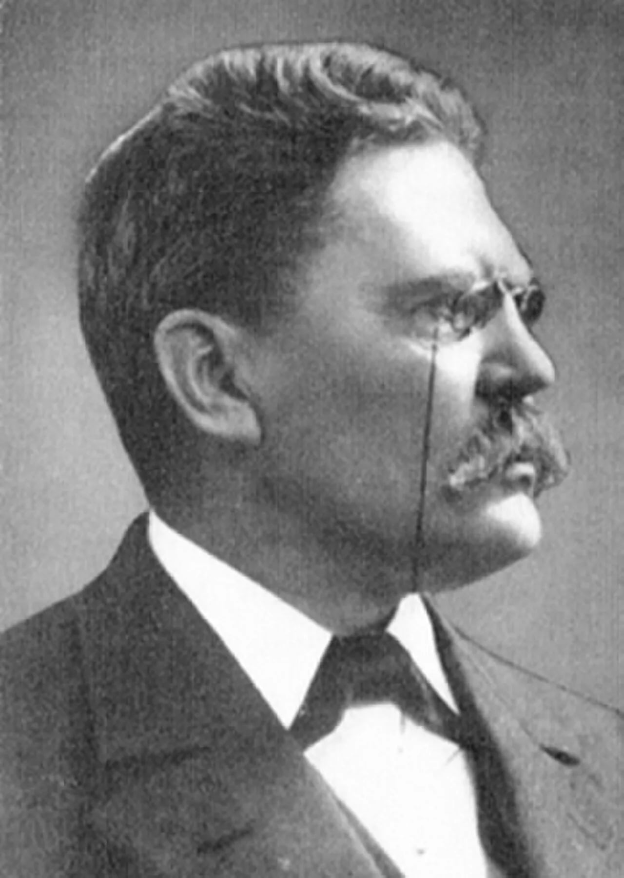 Porträt von Fredrik Hegardt (1856–1928) – Gedenkseite