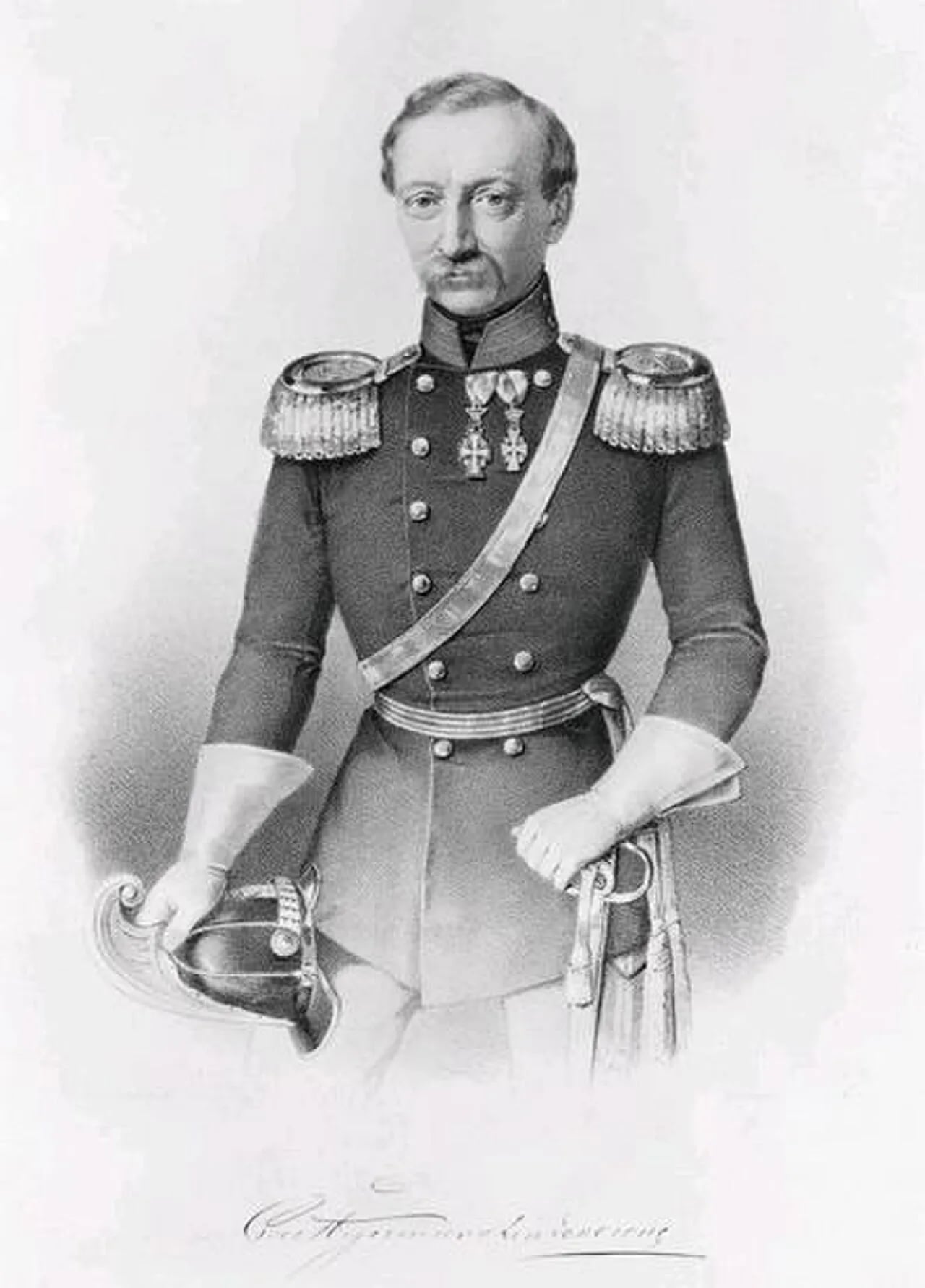 Portrait of Cai Hegermann-Lindencrone (1807–1893) – memorial page