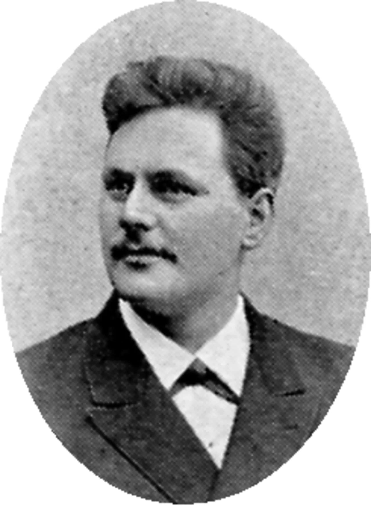 Porträt von Alfred Hellerström (1863–1931) – Gedenkseite