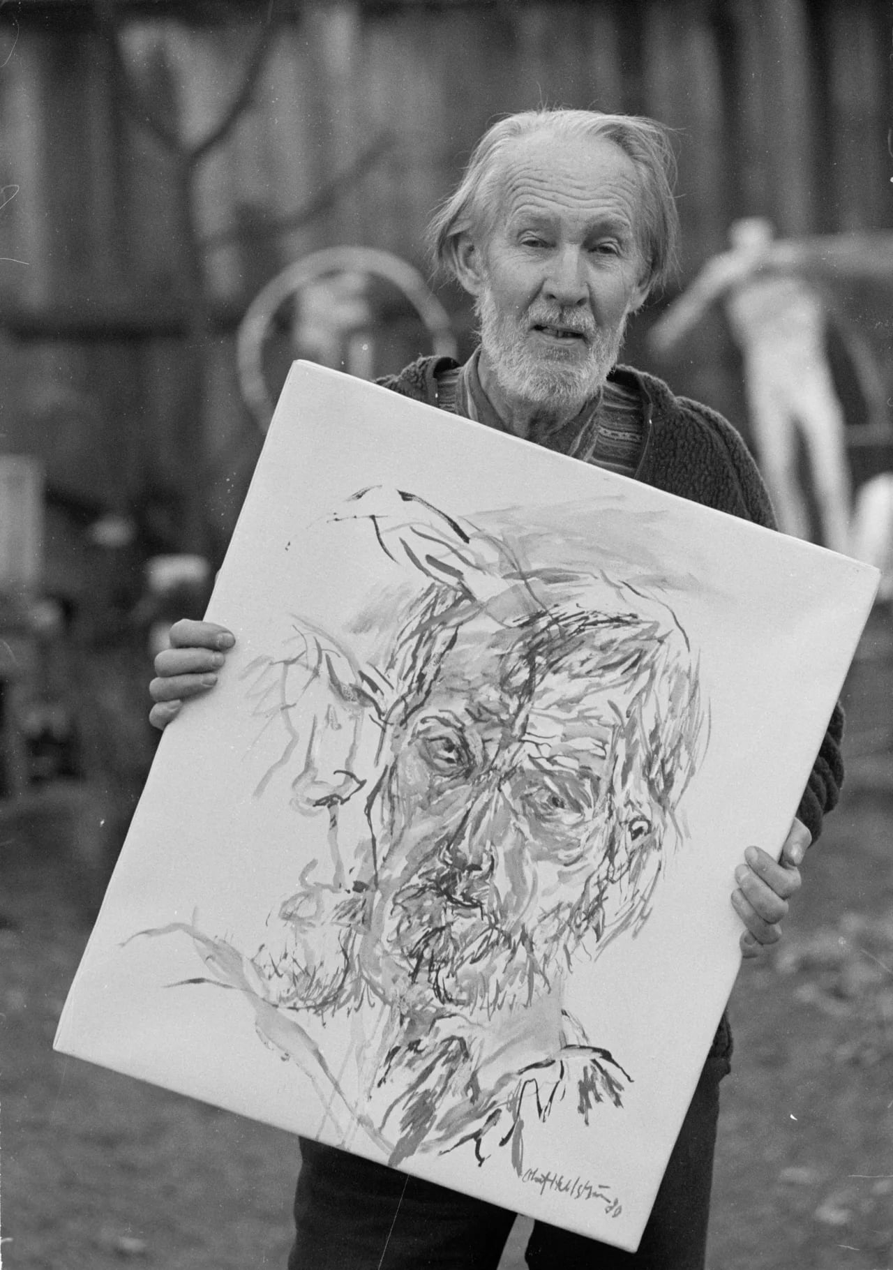 Porträt von Olof Hellström (1923–2017) – Gedenkseite