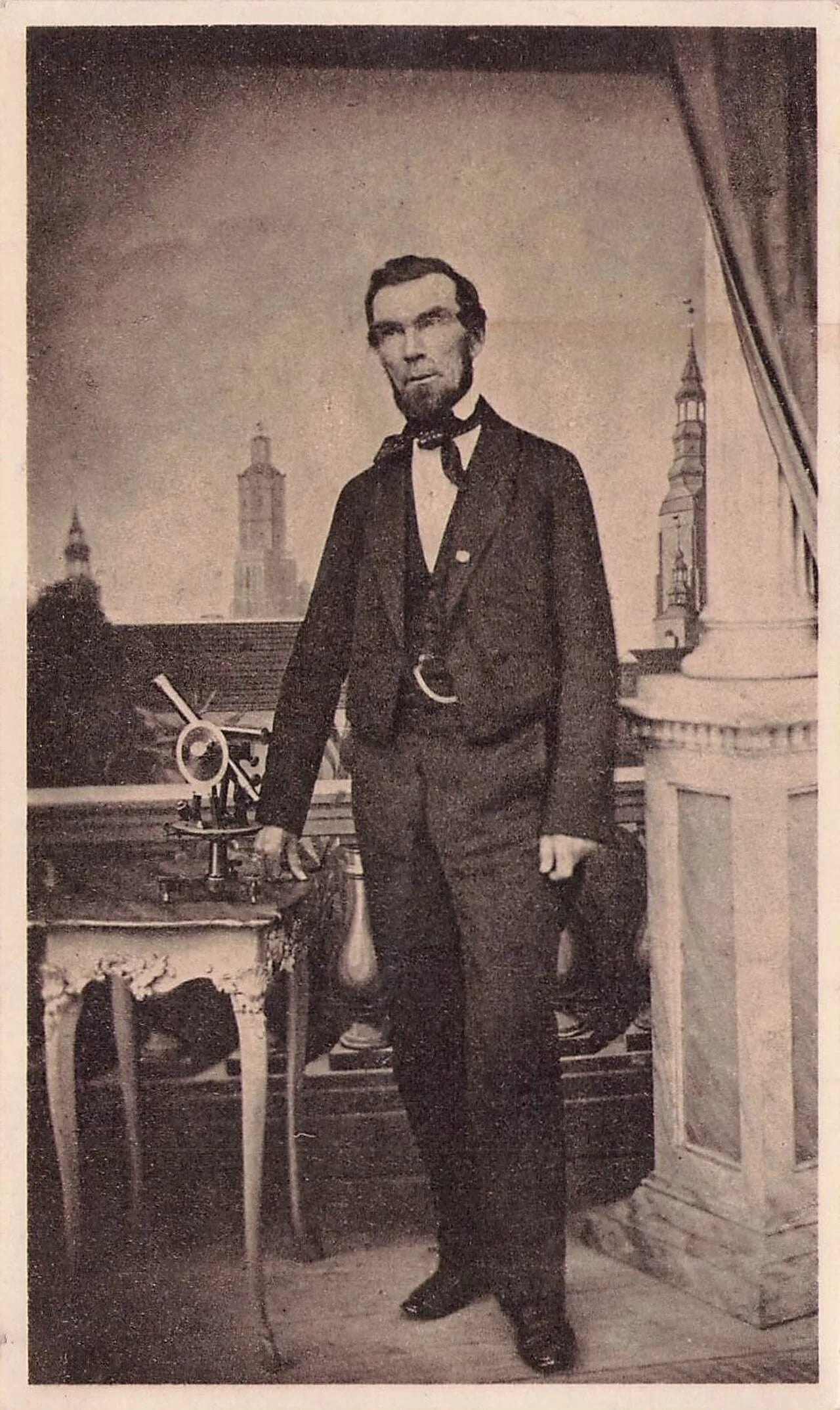 Portrait of Moritz Sadebeck (1809–1885) – memorial page