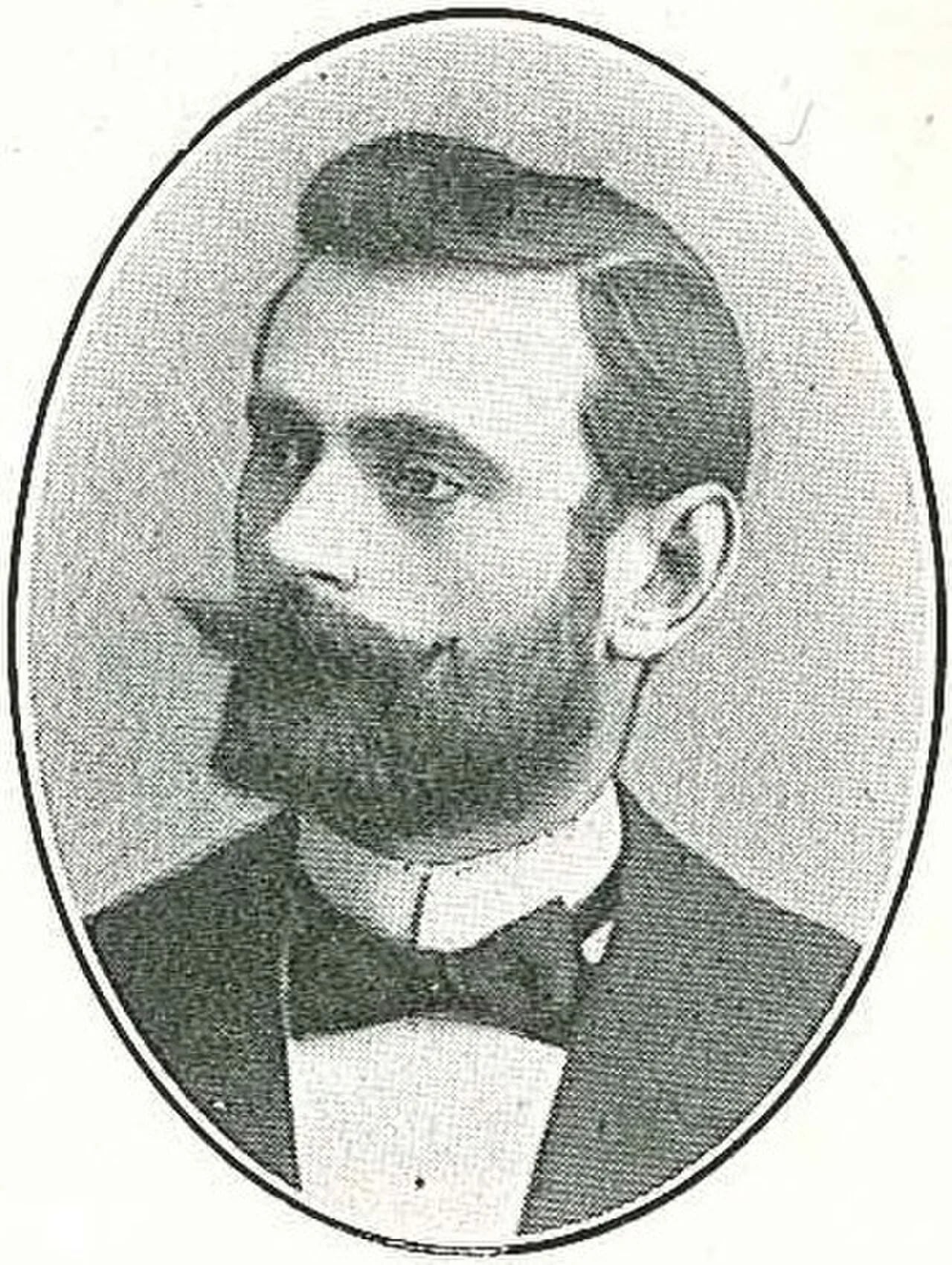 Porträt von Carl Fredrik Hennerberg (1871–1932) – Gedenkseite