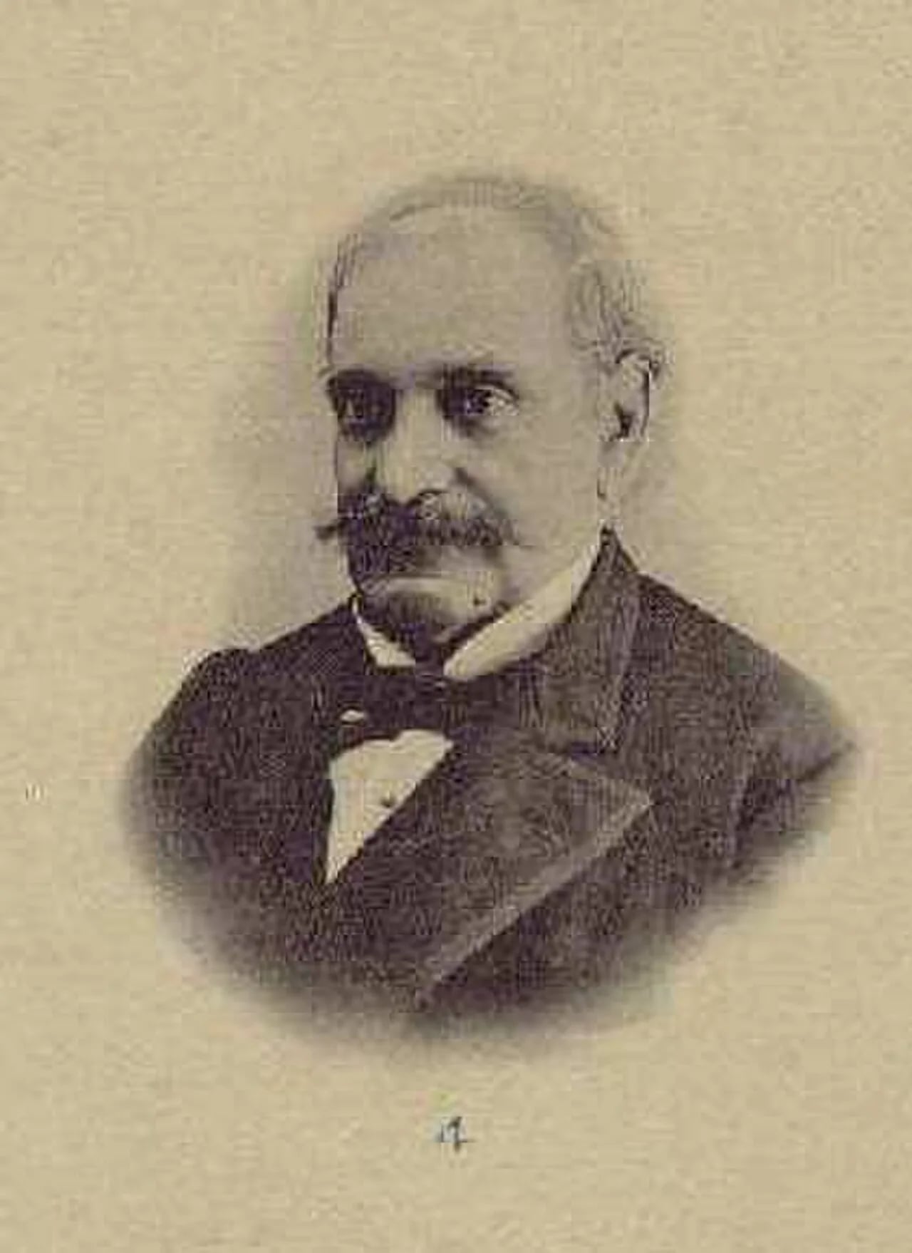 Porträt von Demetrio de los Ríos (1827–1892) – Gedenkseite
