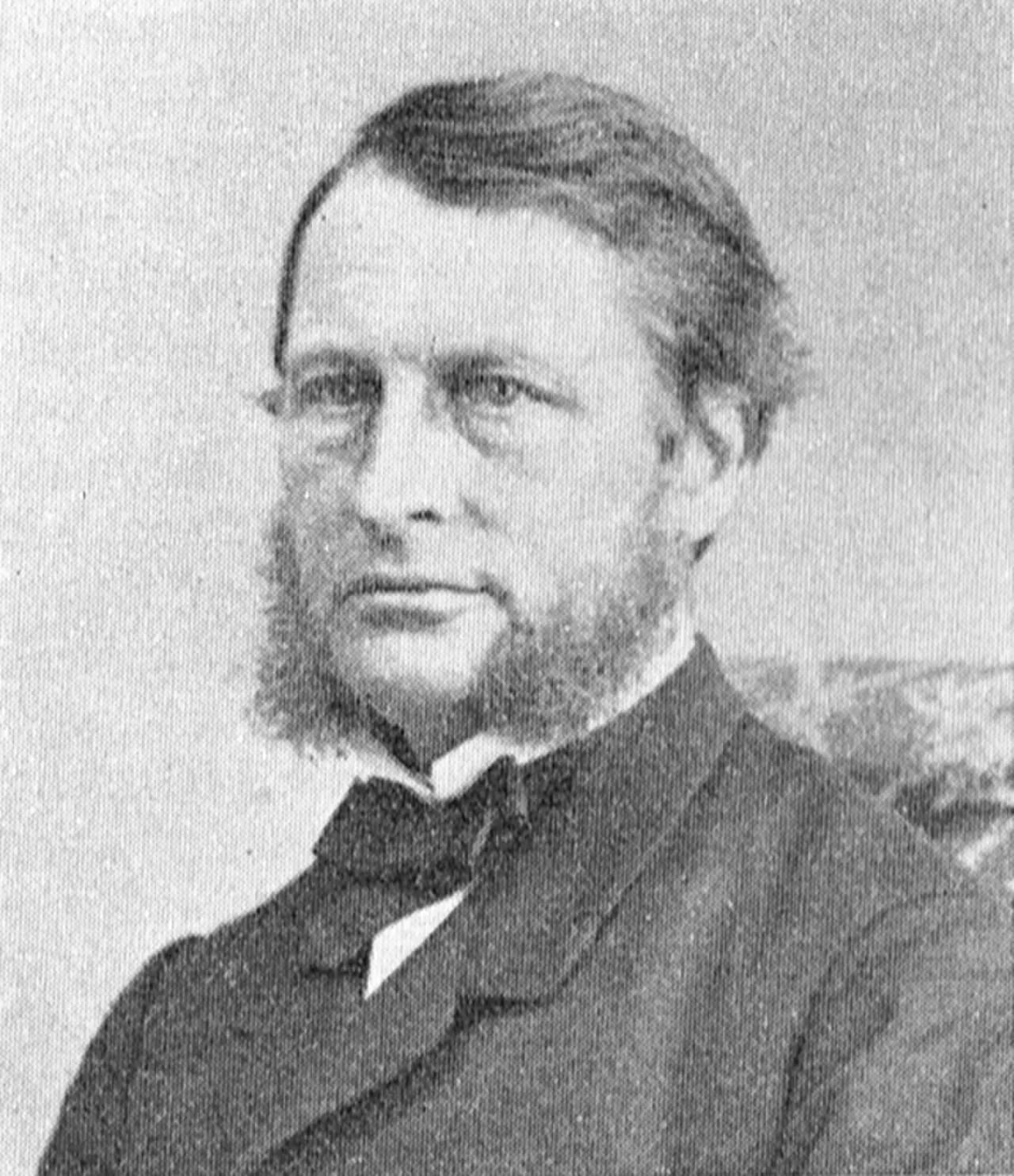 Porträt von Jonas Herlenius (1821–1907) – Gedenkseite