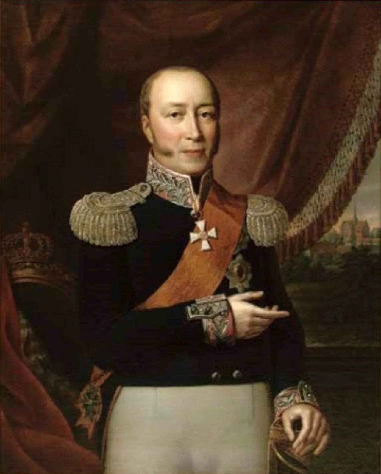 Porträt von Friedrich Franz I. (1756–1837) – Gedenkseite