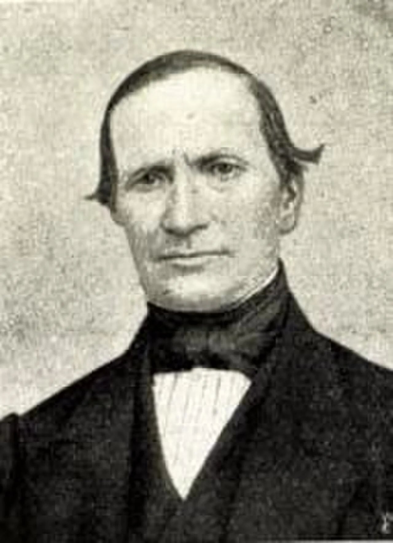 Portrait of John Aakrann (1809–1889) – memorial page