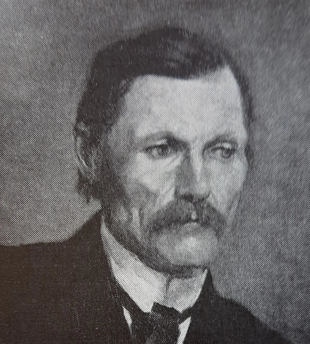 Porträt von Otto Hesselbom (1848–1913) – Gedenkseite