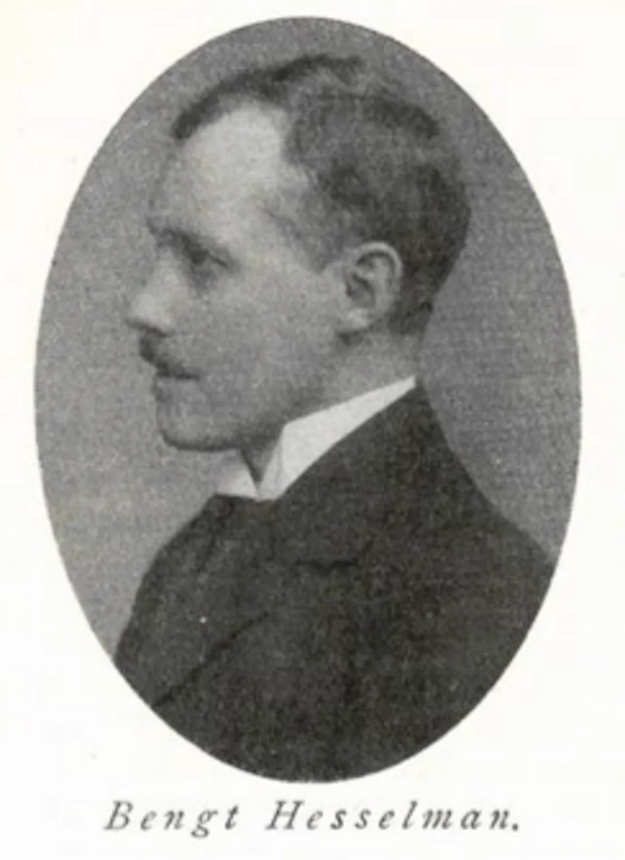 Portrait of Bengt Hesselman (1875–1952) – memorial page