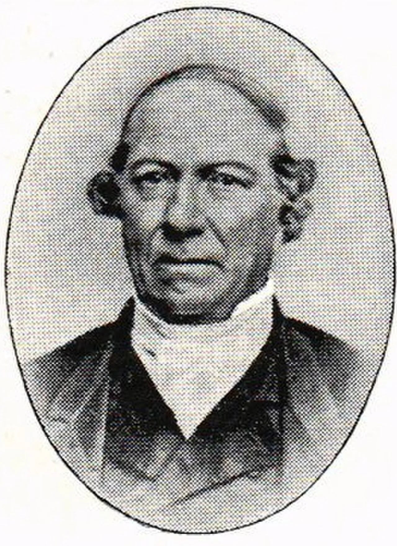 Porträt von Wolter Hessle (1796–1881) – Gedenkseite