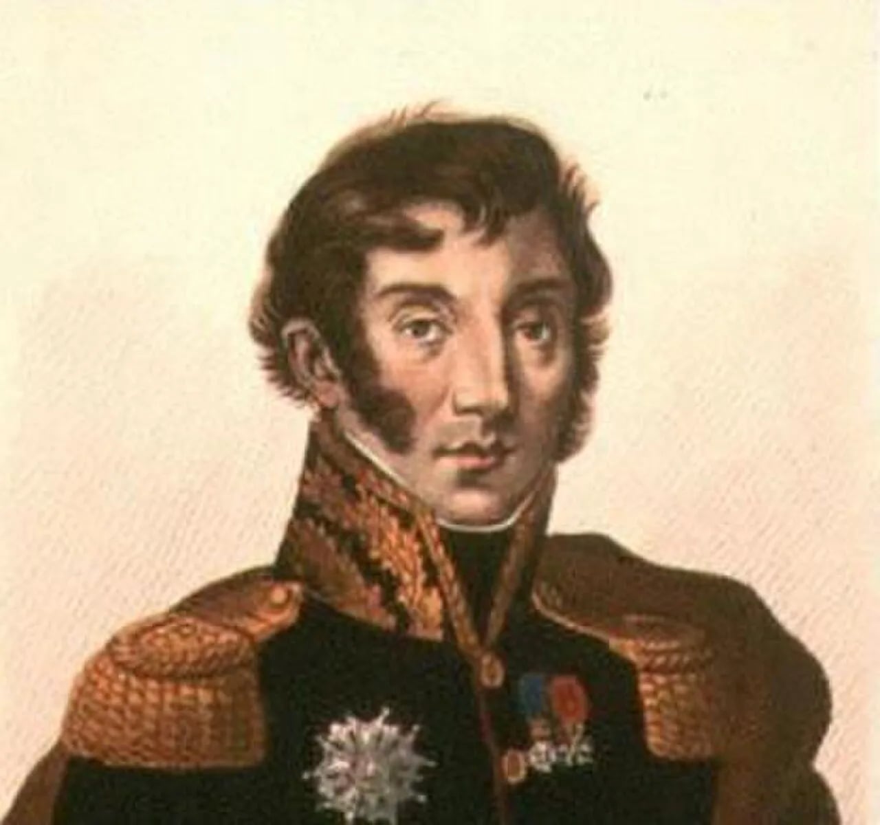 Porträt von Jean Maximilien Lamarque (1770–1832) – Gedenkseite