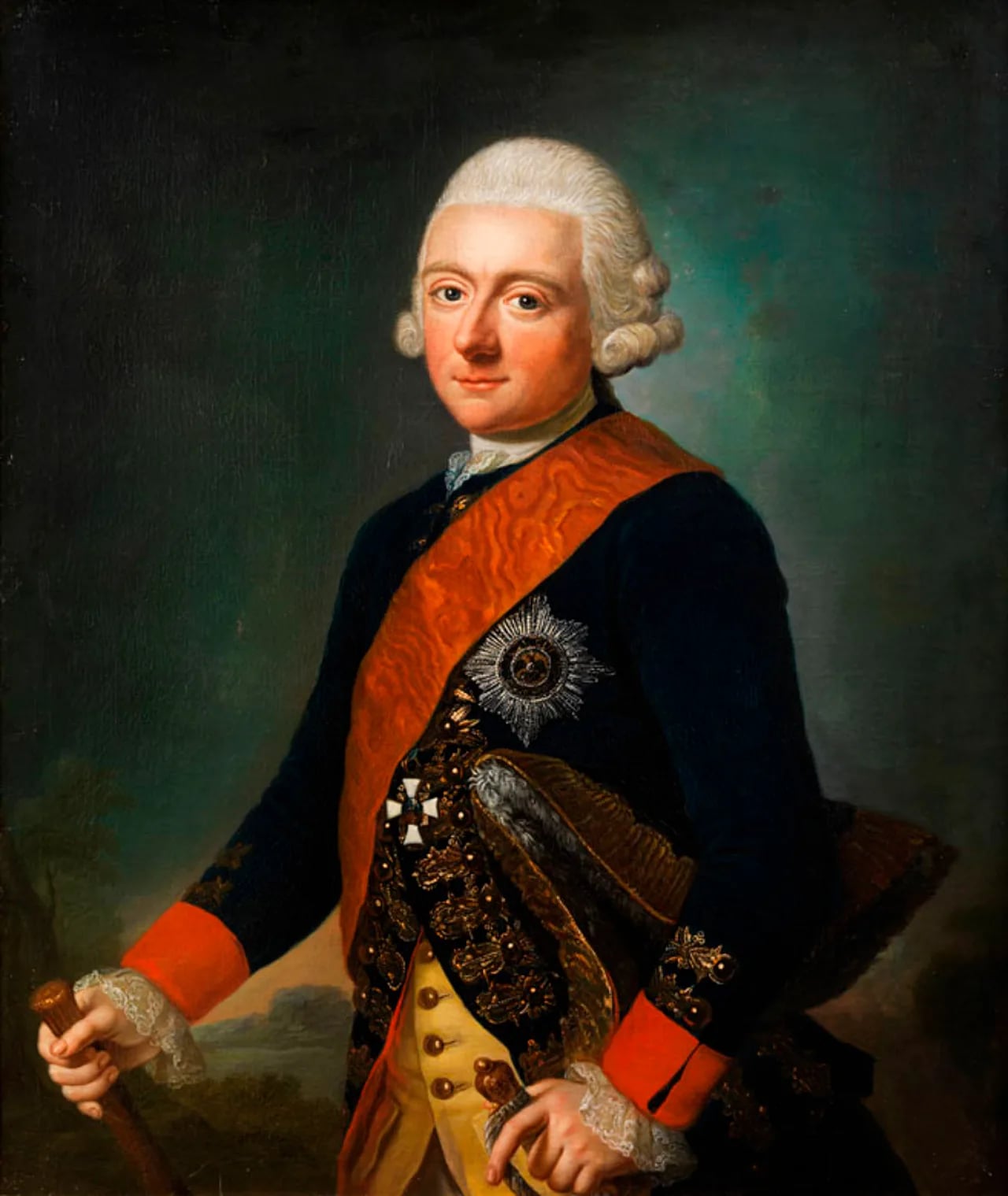 Porträt von Friedrich Eugen (1732–1797) – Gedenkseite