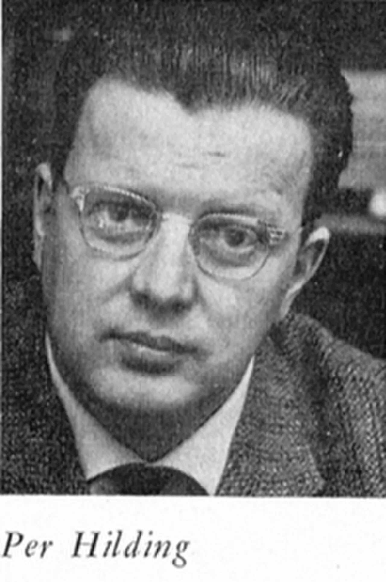 Porträt von Per Hilding (1923–2014) – Gedenkseite