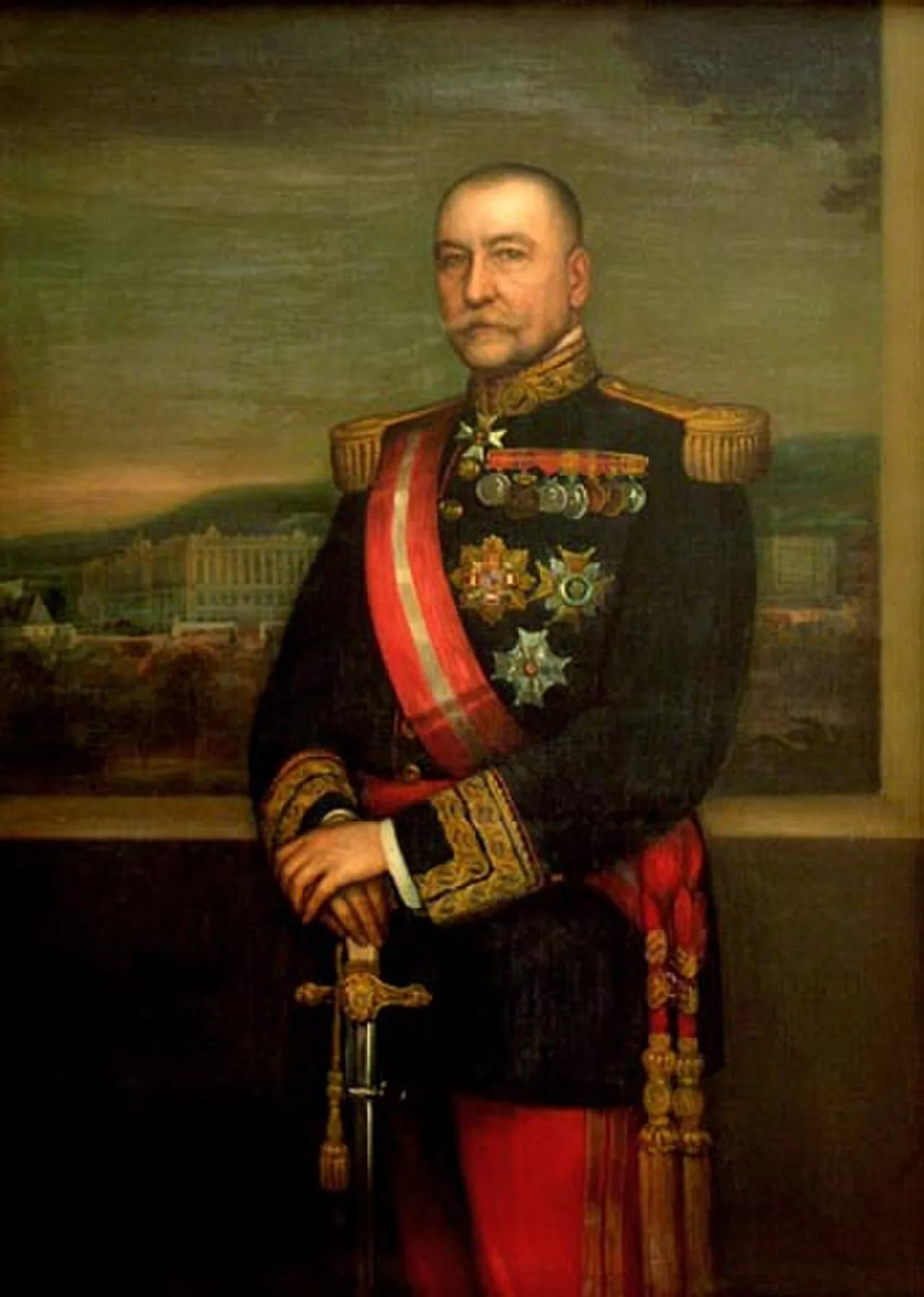 Porträt von Diego Muñoz Cobo (1854–1937) – Gedenkseite