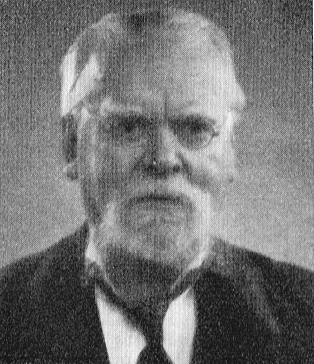 Porträt von Theodor Hjelmqvist (1866–1944) – Gedenkseite
