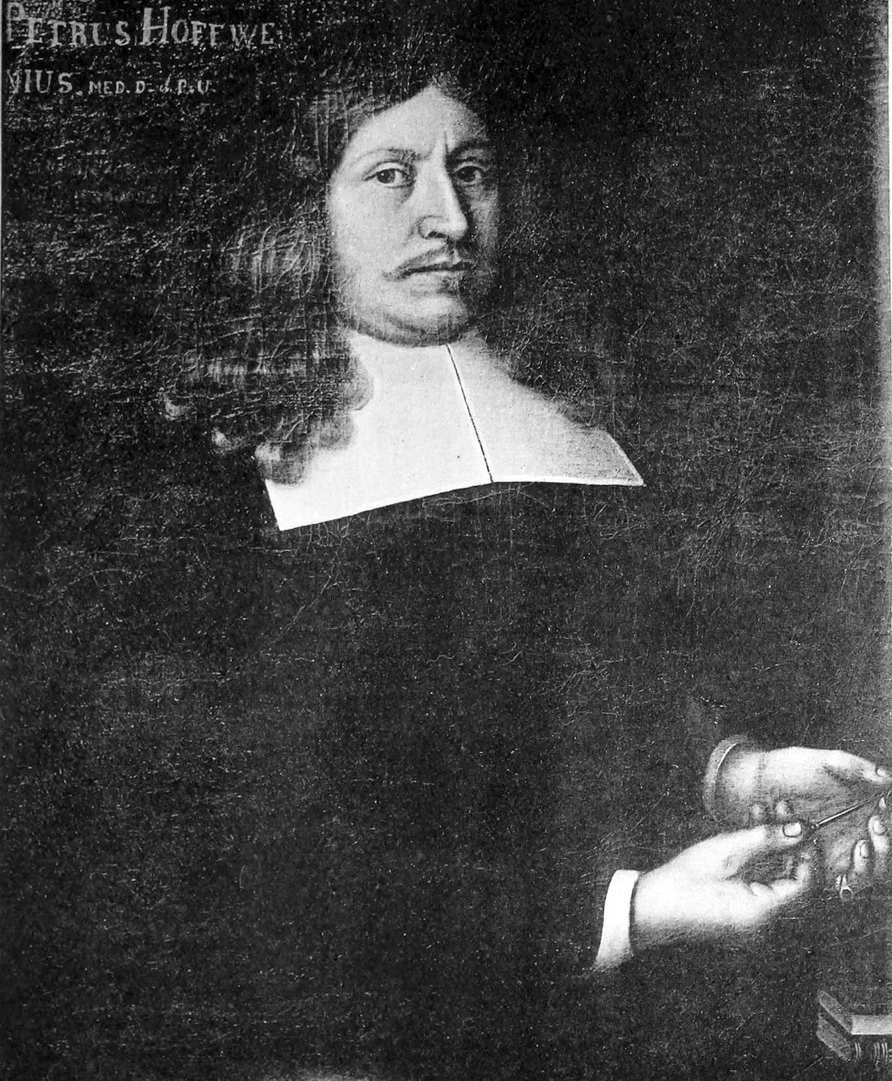 Porträt von Petrus Hoffvenius (1630–1682) – Gedenkseite